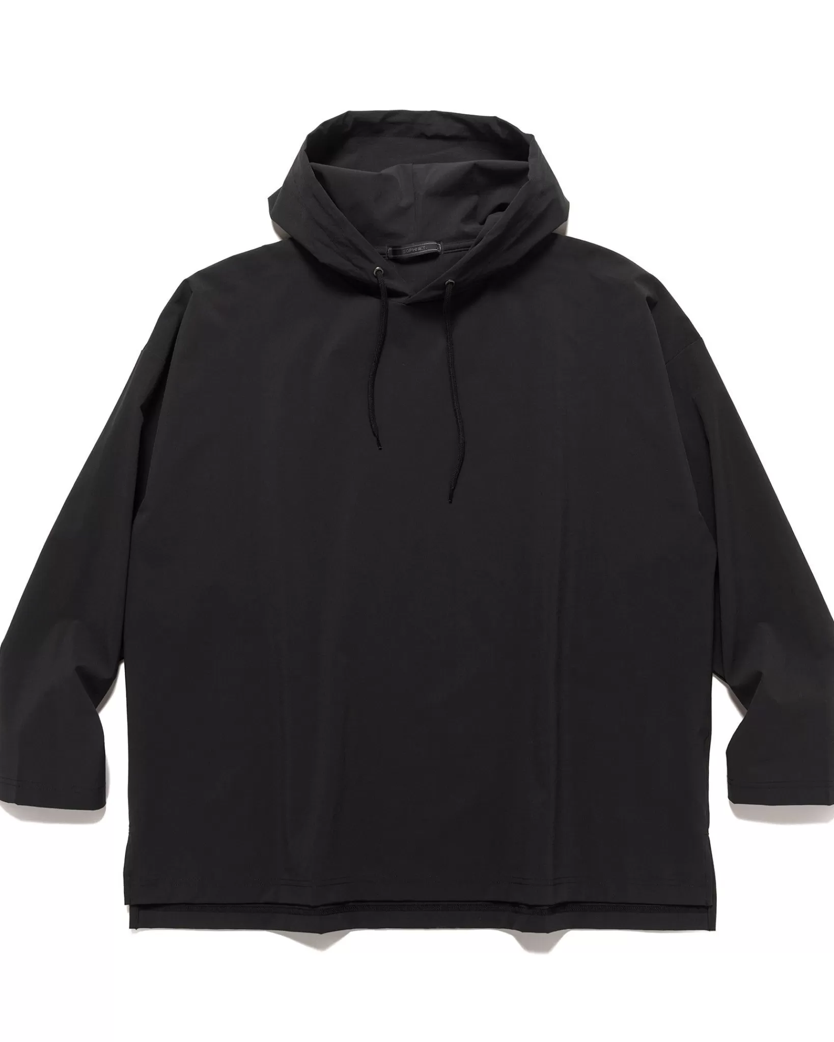 4Way Stretch Oversized Pullover Hoodie Black*Sophnet. Outlet