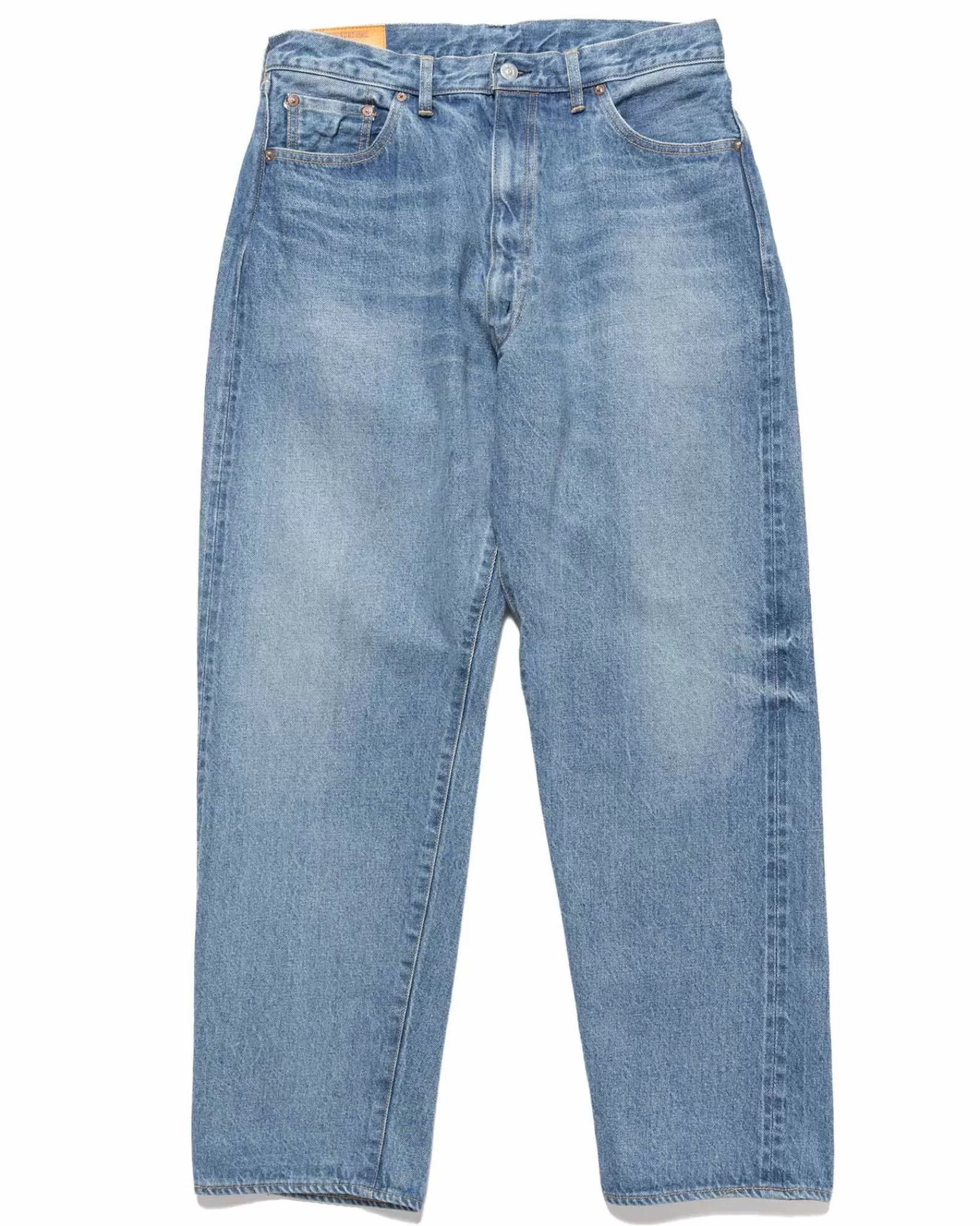 5P Zipper Front Denim Pants Indigo Vintage Wash*KAPTAIN SUNSHINE Cheap
