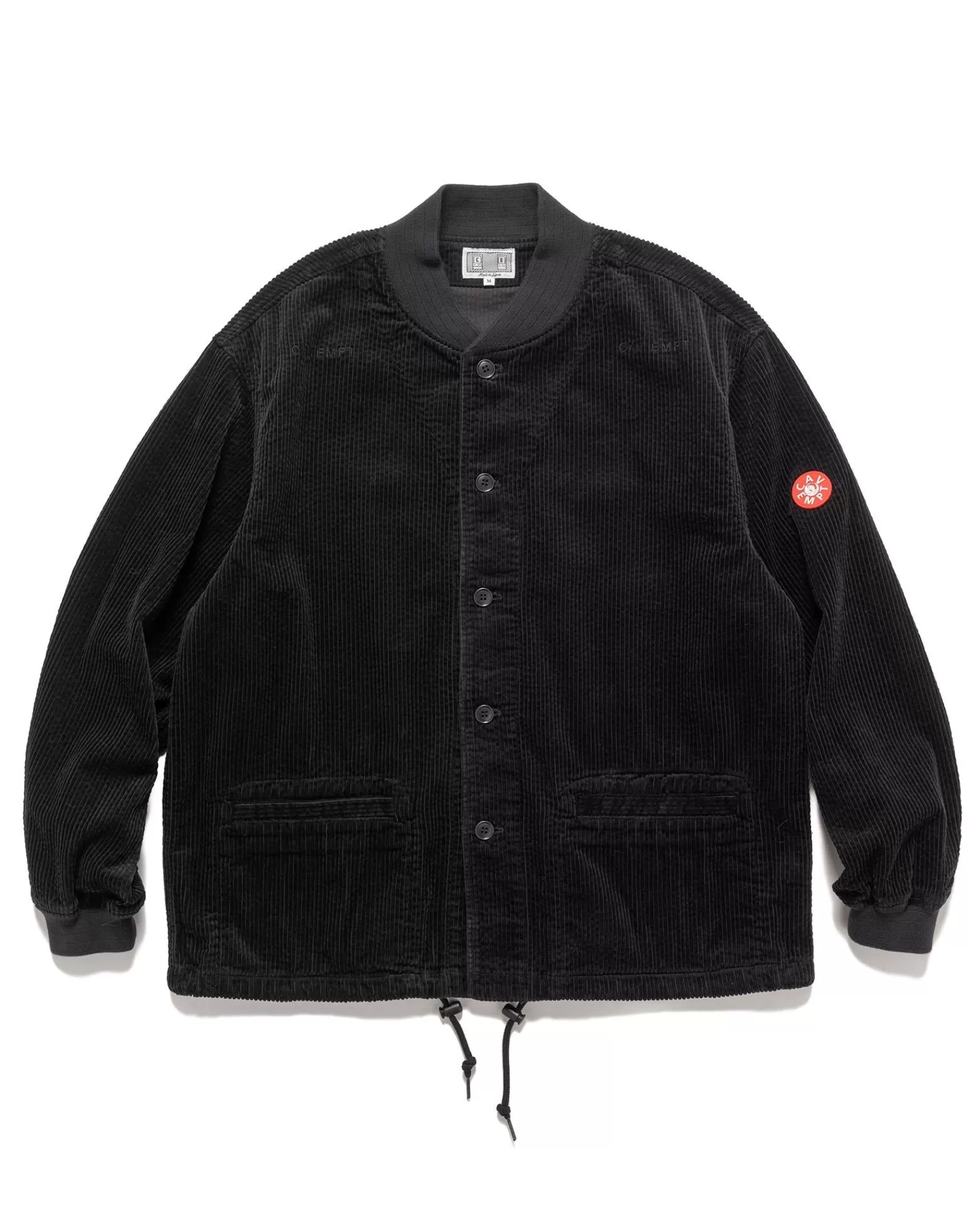 6W Cord Button Up Jacket Black*CAV EMPT Shop