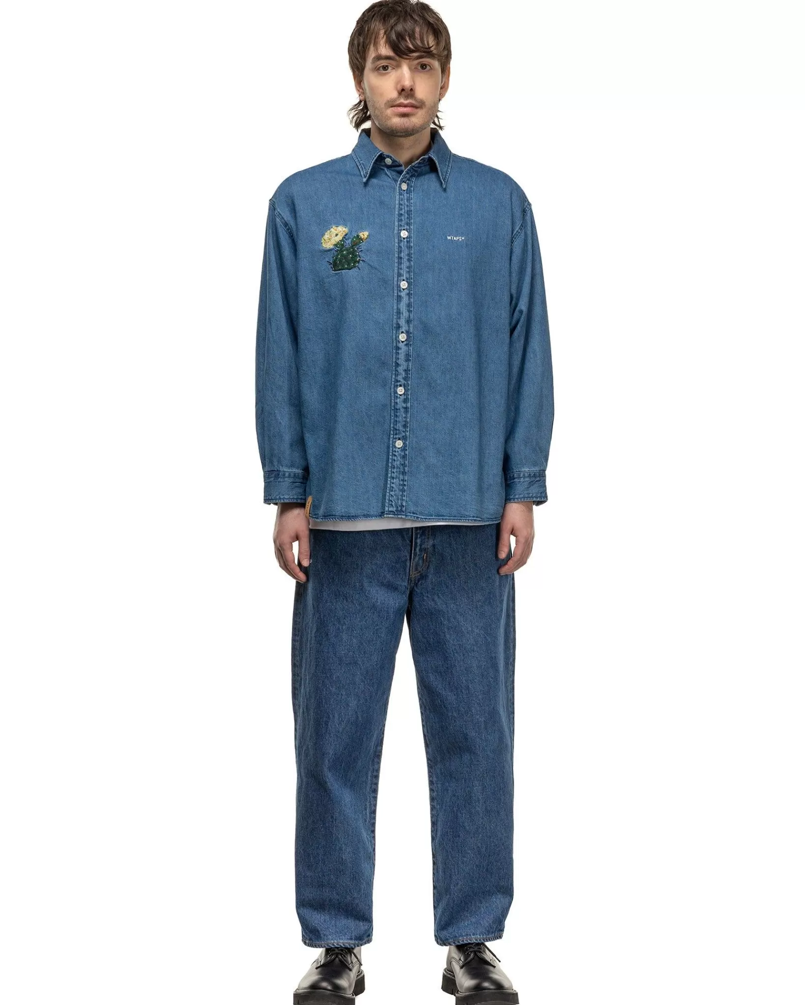 Allman/Ls/Cotton. Denim. Cacto Indigo*WTAPS Cheap