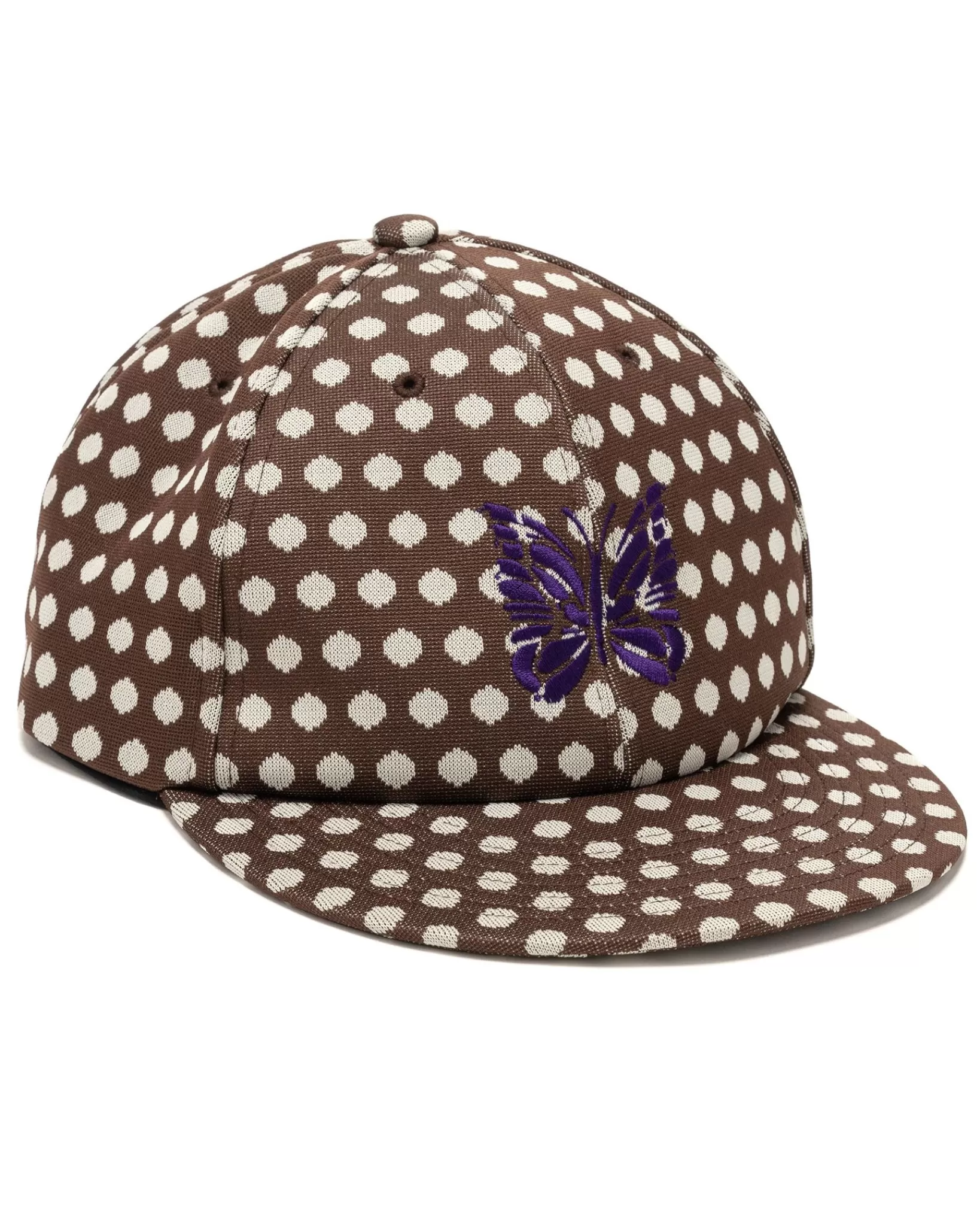 Baseball Cap-Poly Jq. Polka Dot*Needles Fashion