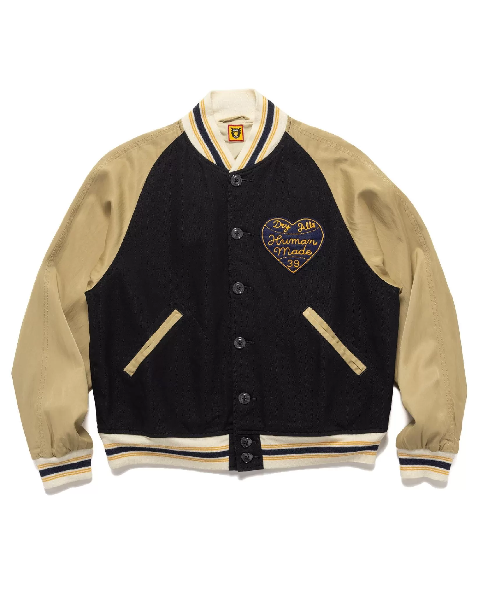 Baseball Jacket Navy*Human Made Hot