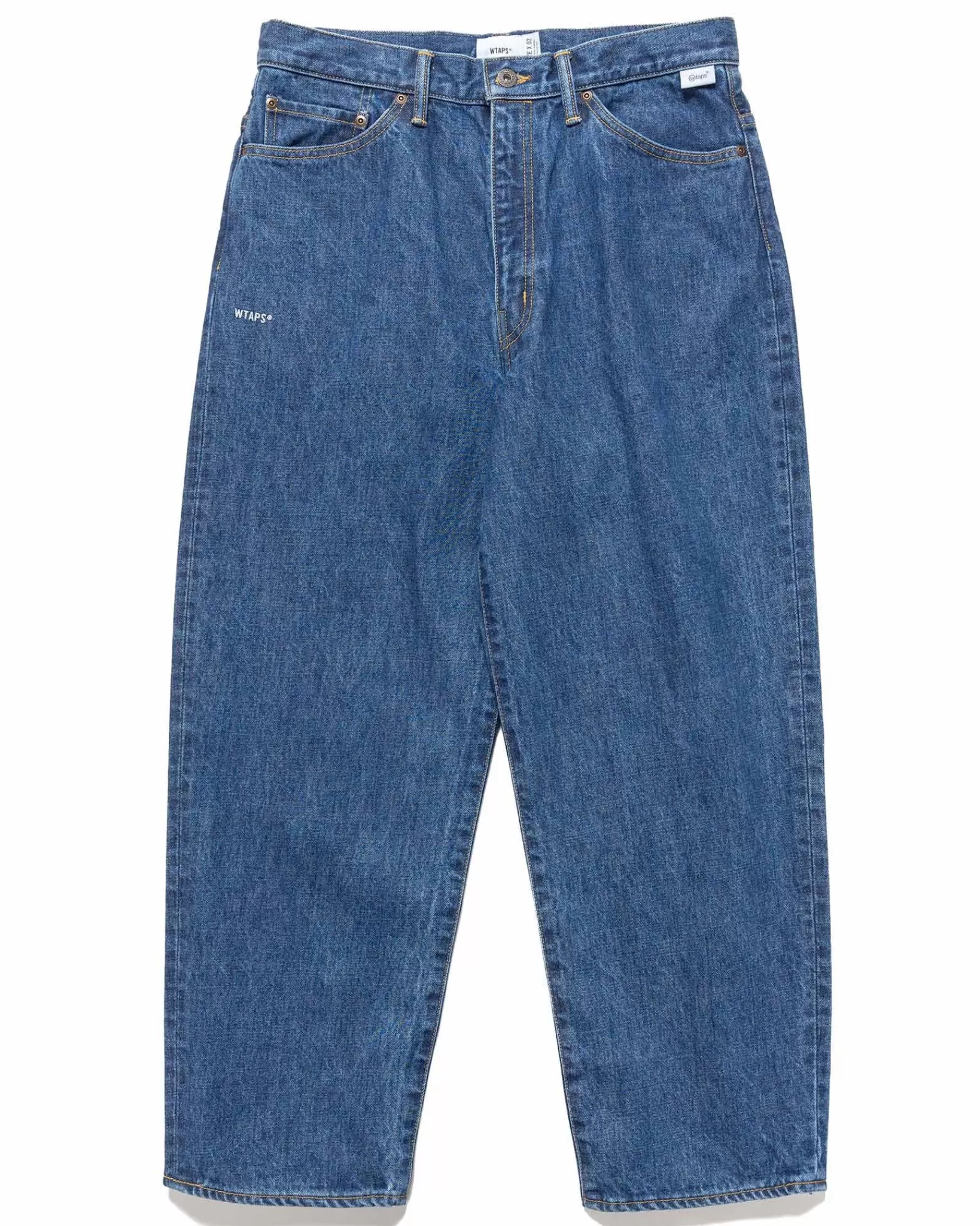 Blues Straight/Trousers/Cotton. Denim. Cacto Indigo*WTAPS New