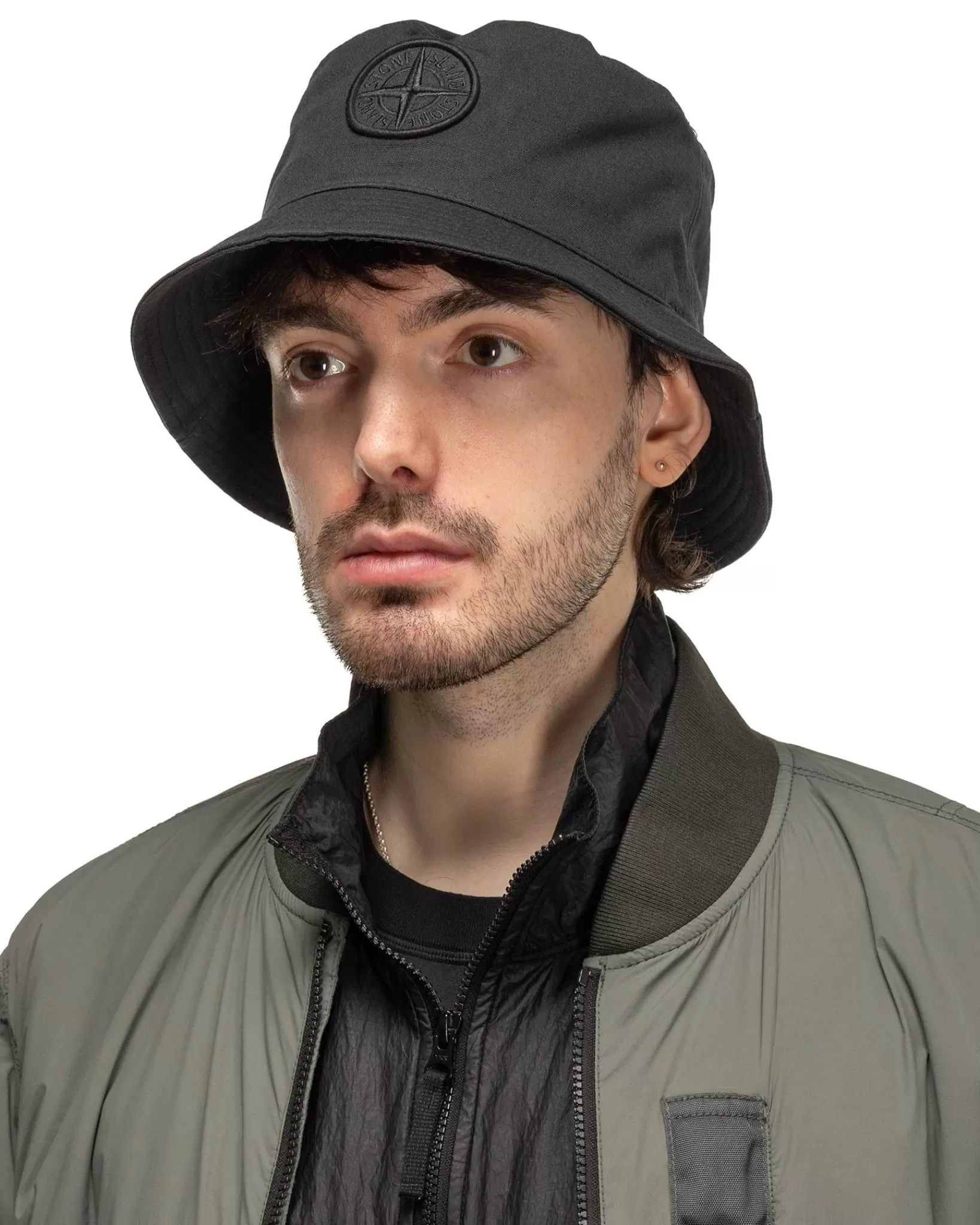 Bucket Hat Black*Stone Island Sale