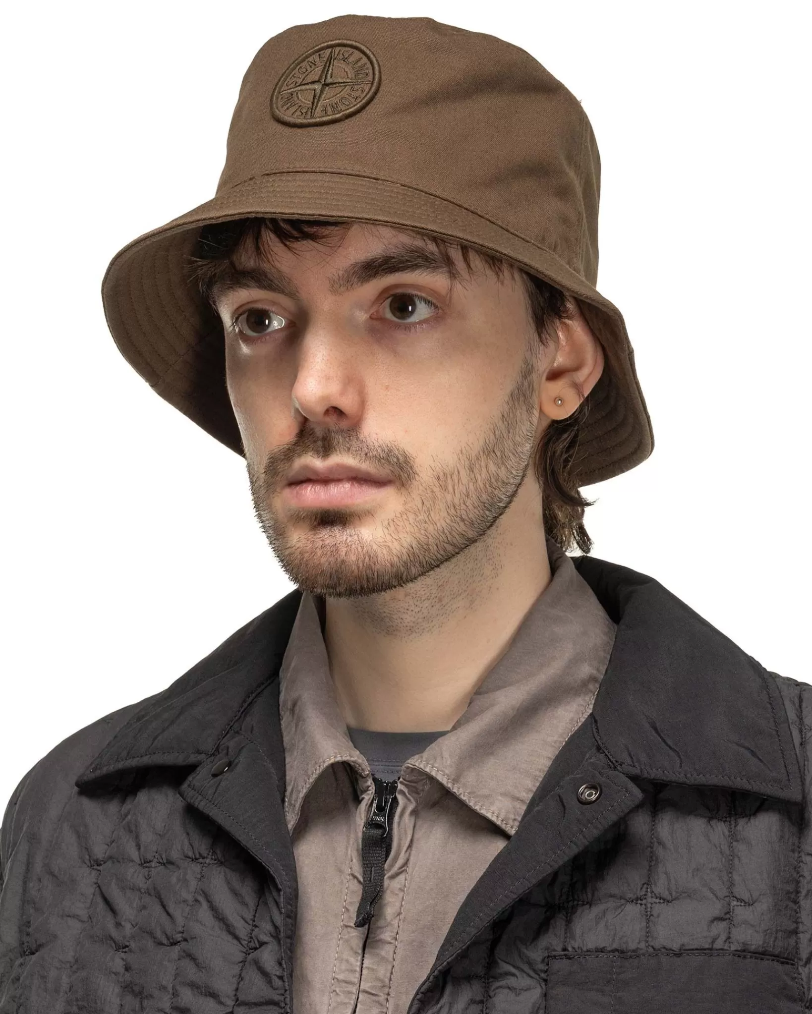 Bucket Hat Military Green*Stone Island Discount