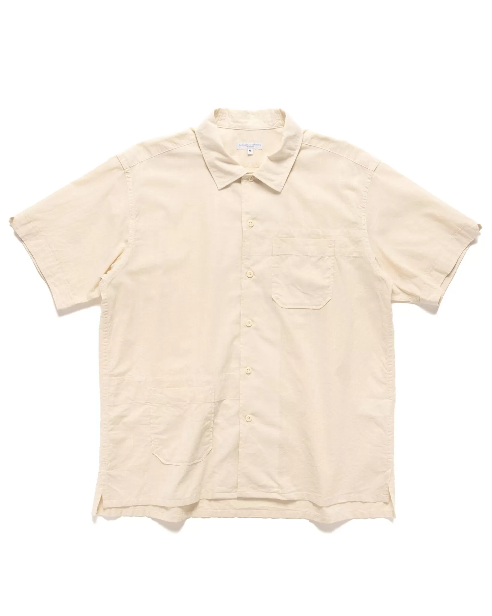 Camp Shirt Cotton Handkerchief Beige*Engineered Garments Sale