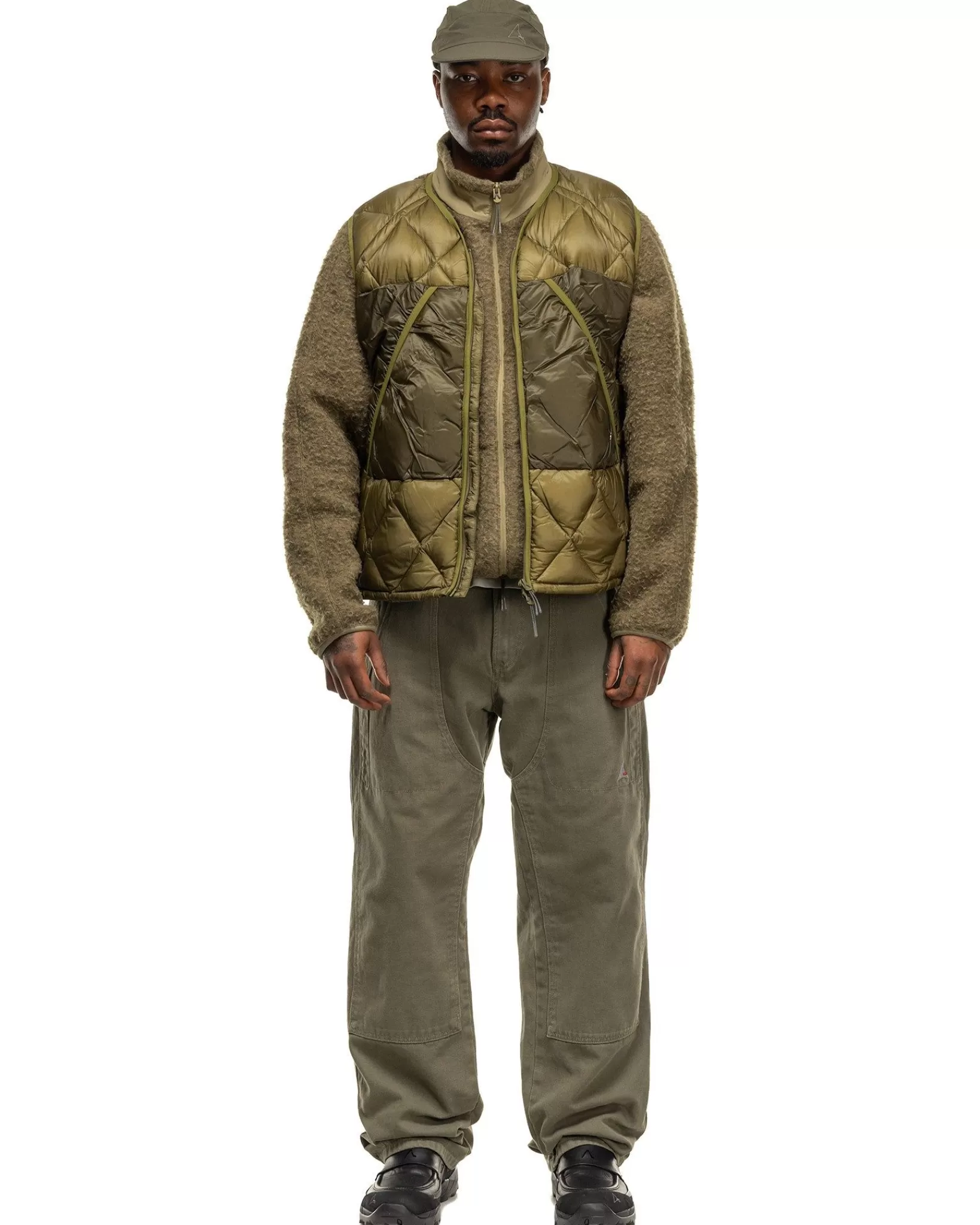 Canvas Trouser Olive*ROA Flash Sale