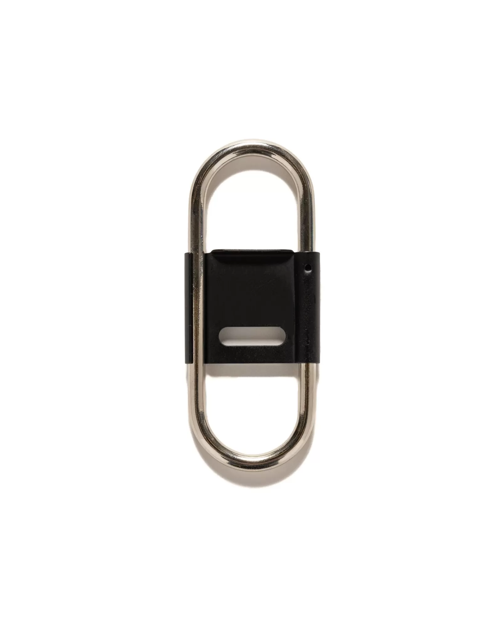 Carabiner Keyring Black*FreshService Best Sale