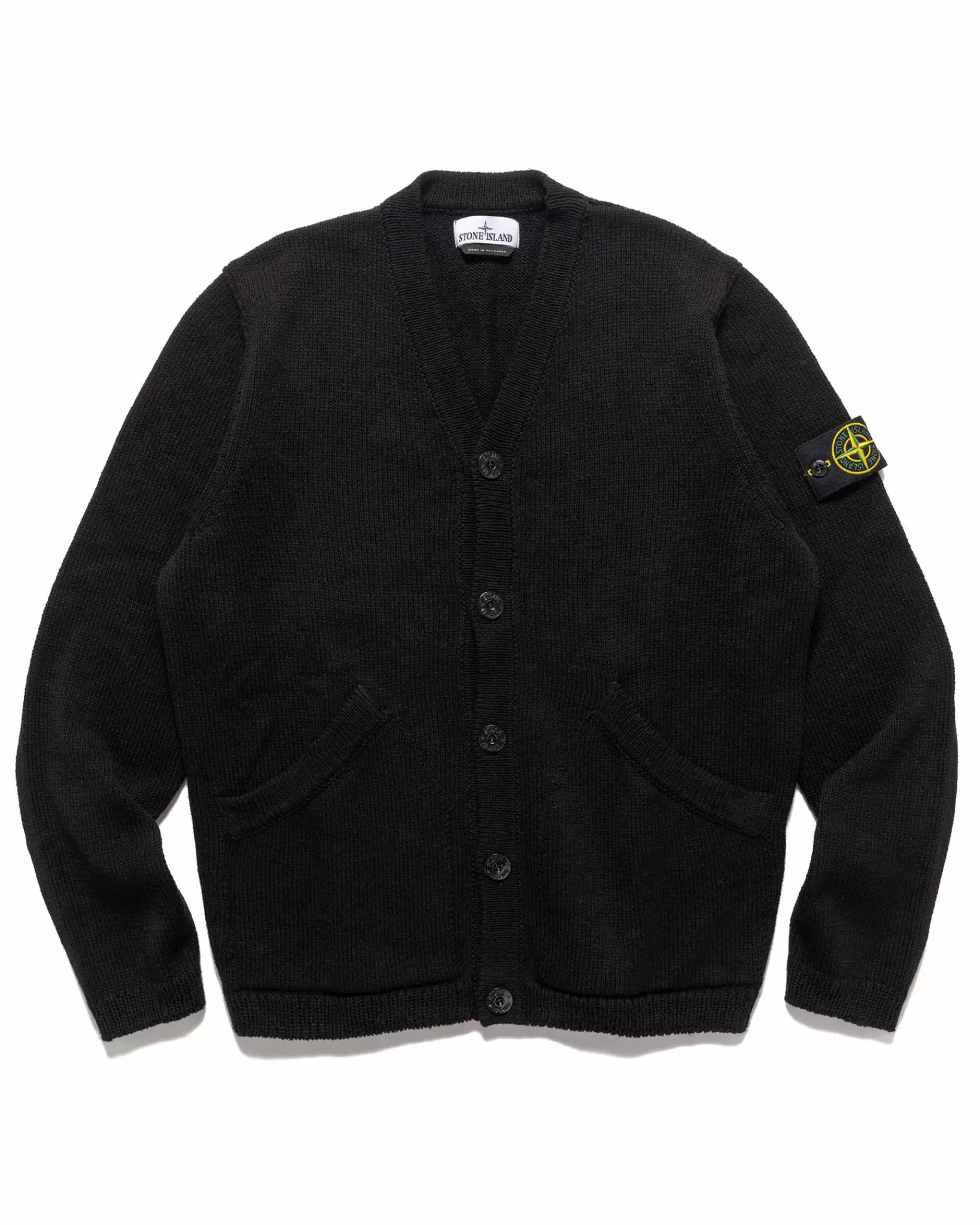 Cardigan Knit Black*Stone Island New