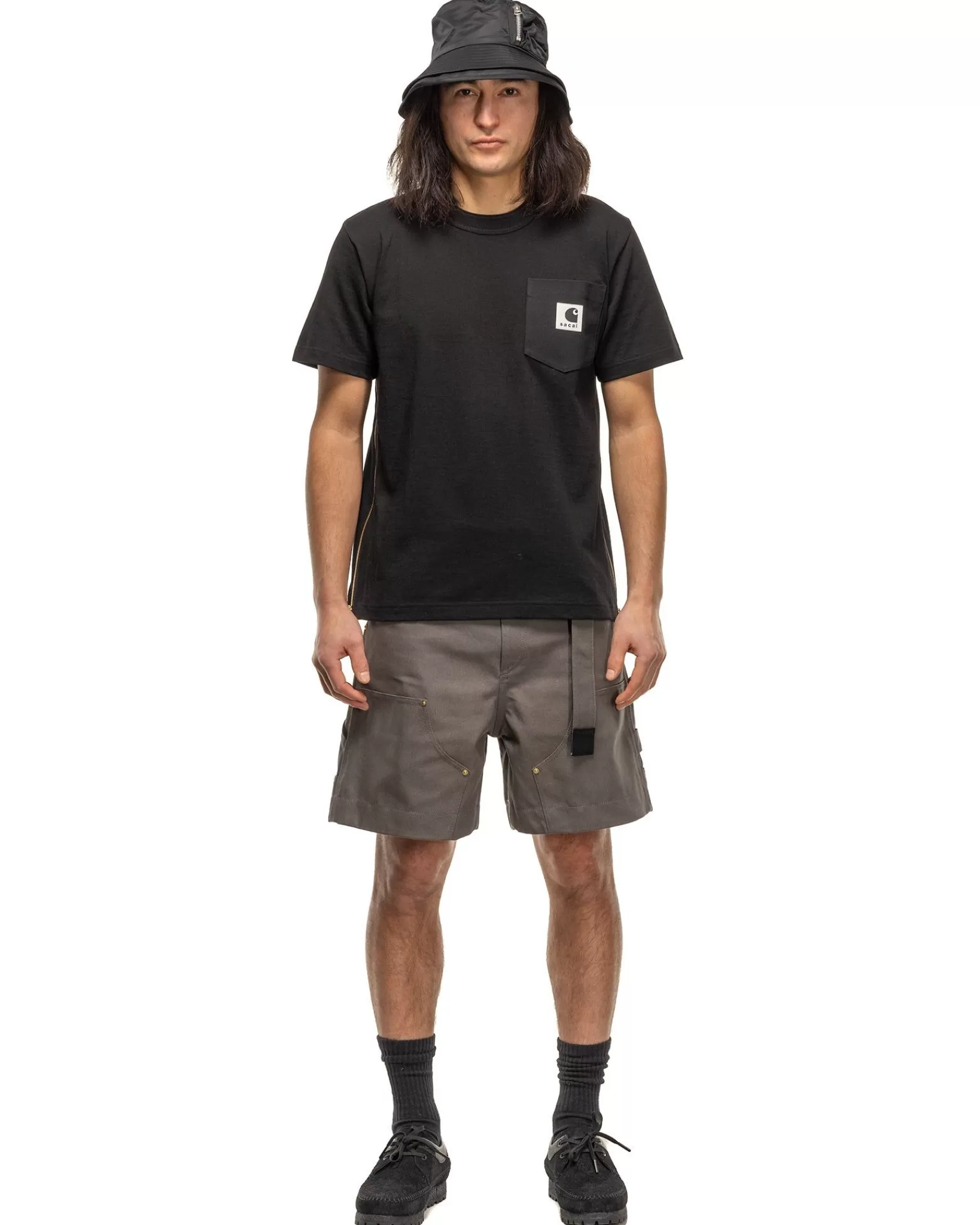 Carhartt Wip Duck Shorts Grey*sacai Cheap