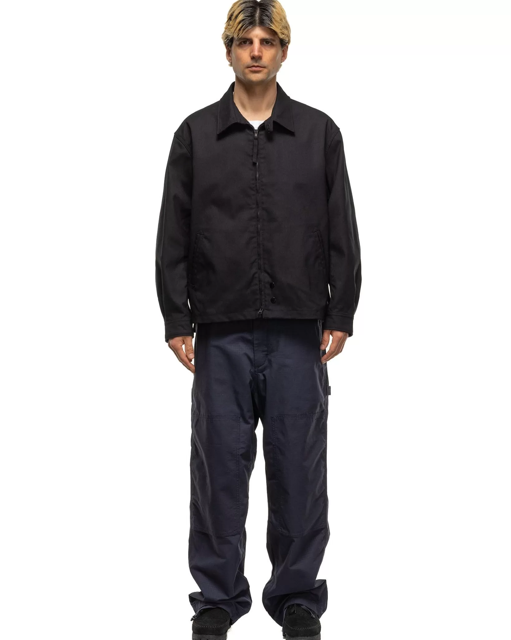 Claigton Jacket Pc Hopsack Dk Navy*Engineered Garments Best