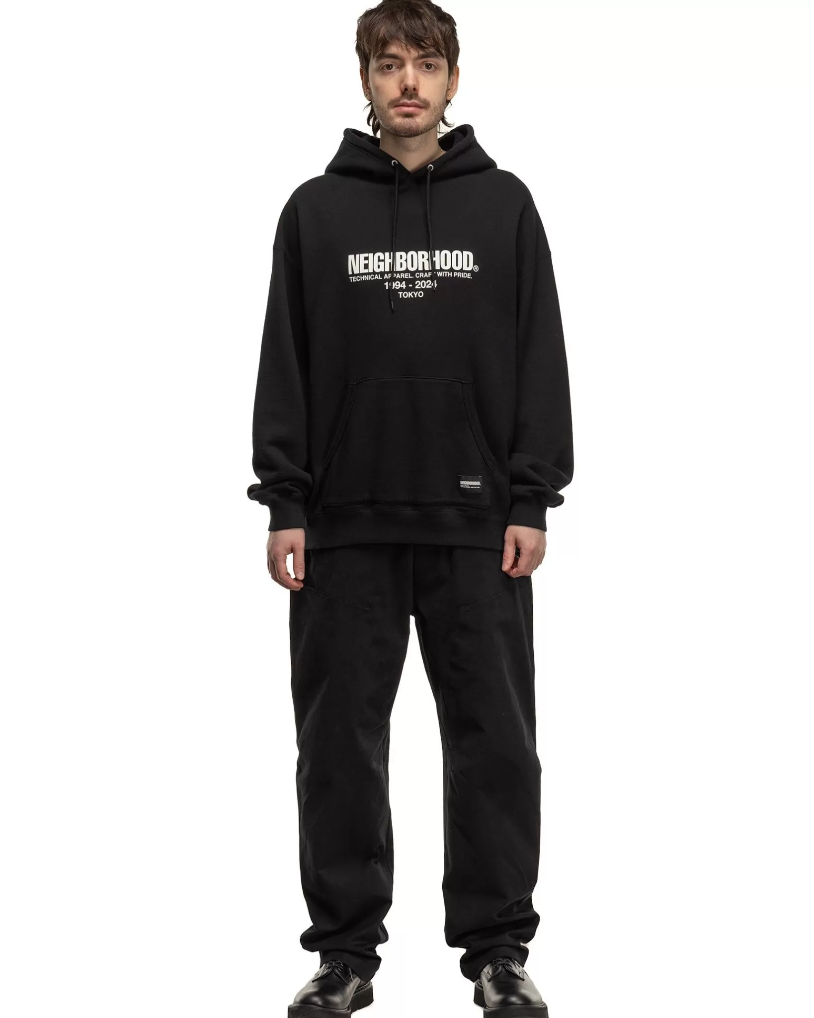 Classic Sweat Parka Ls Black*Neighborhood Best Sale