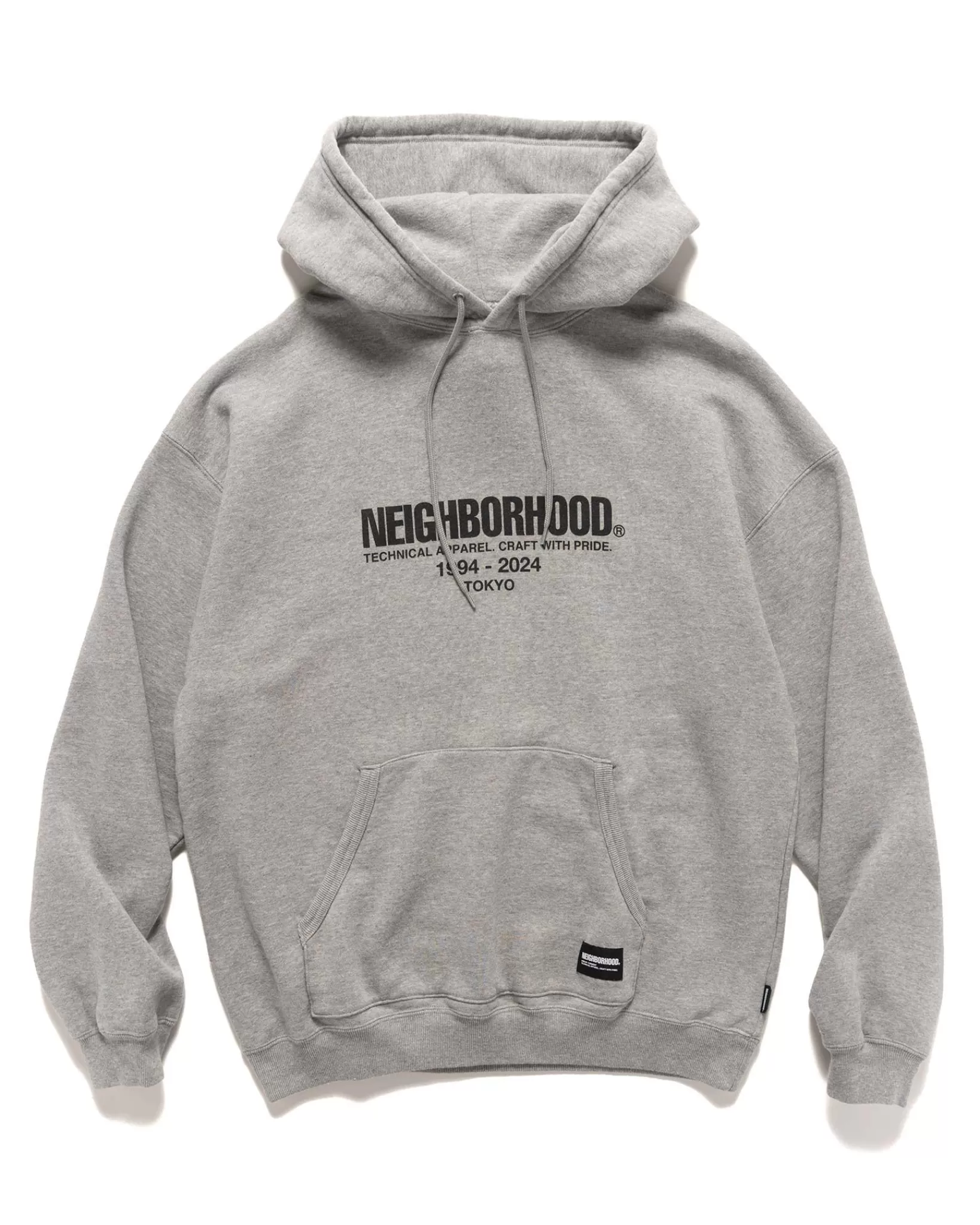 Classic Sweat Parka Ls Grey*Neighborhood New