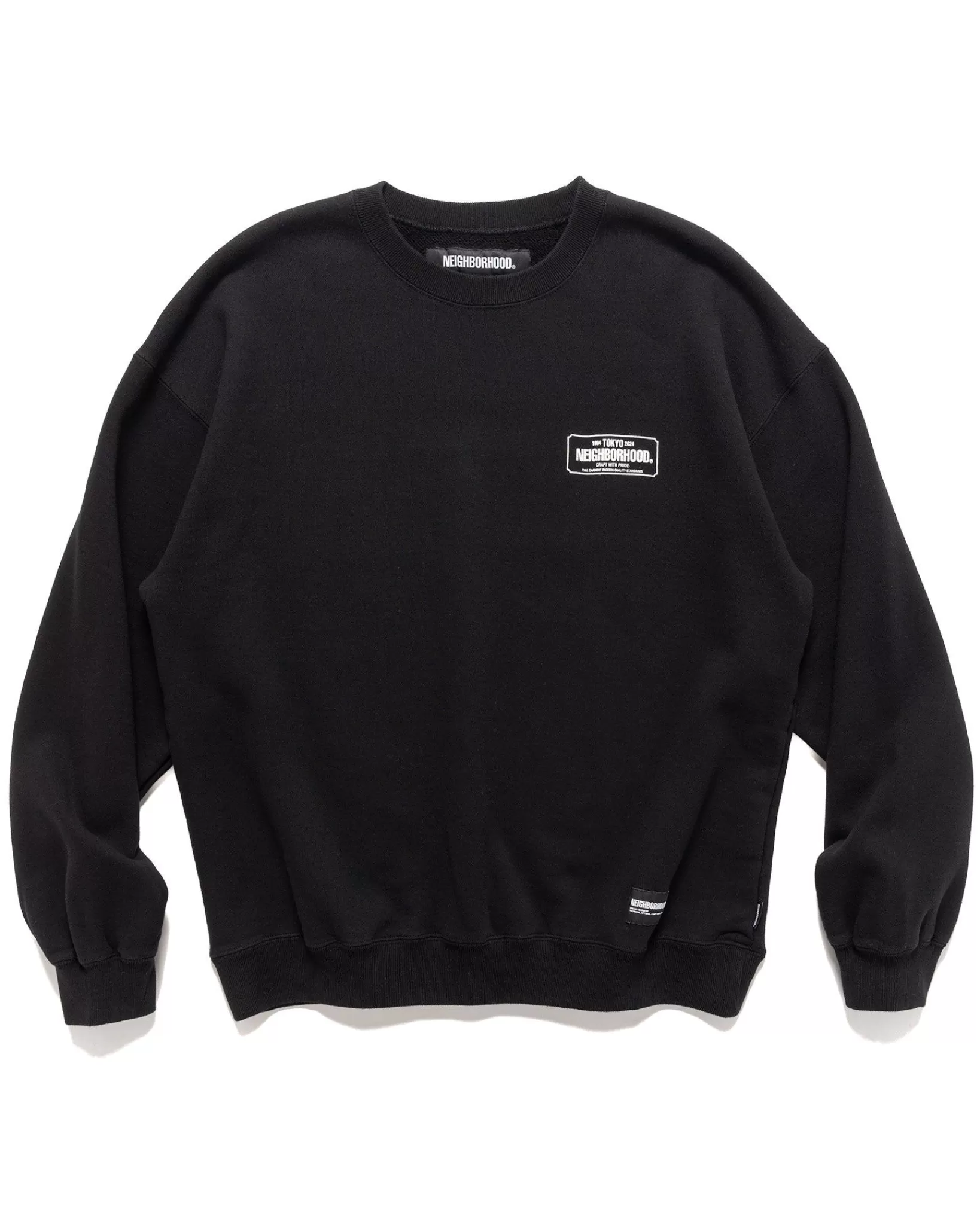 Classic Sweat Shirt Ls Black*Neighborhood Fashion