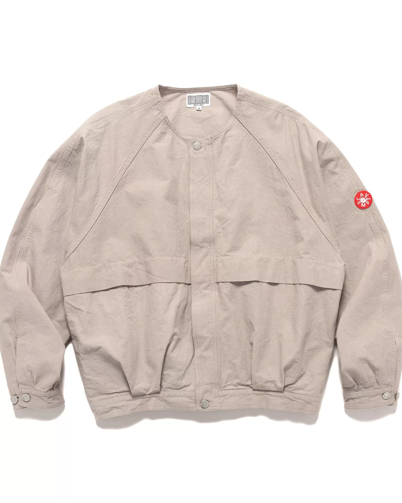 Collarless Jacket Beige*CAV EMPT Discount