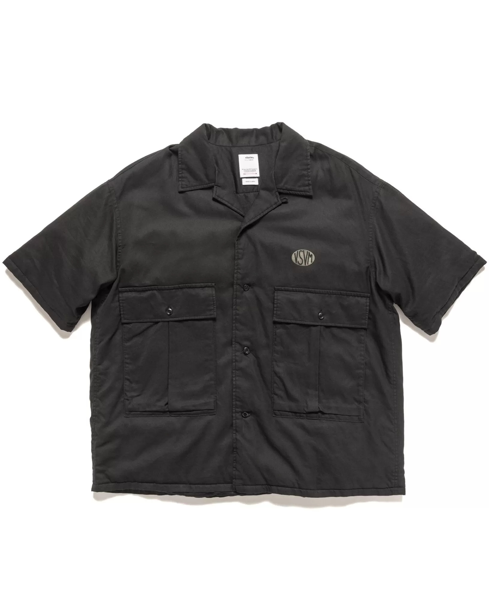 Cornet Down Shirt S/S Black*visvim Sale