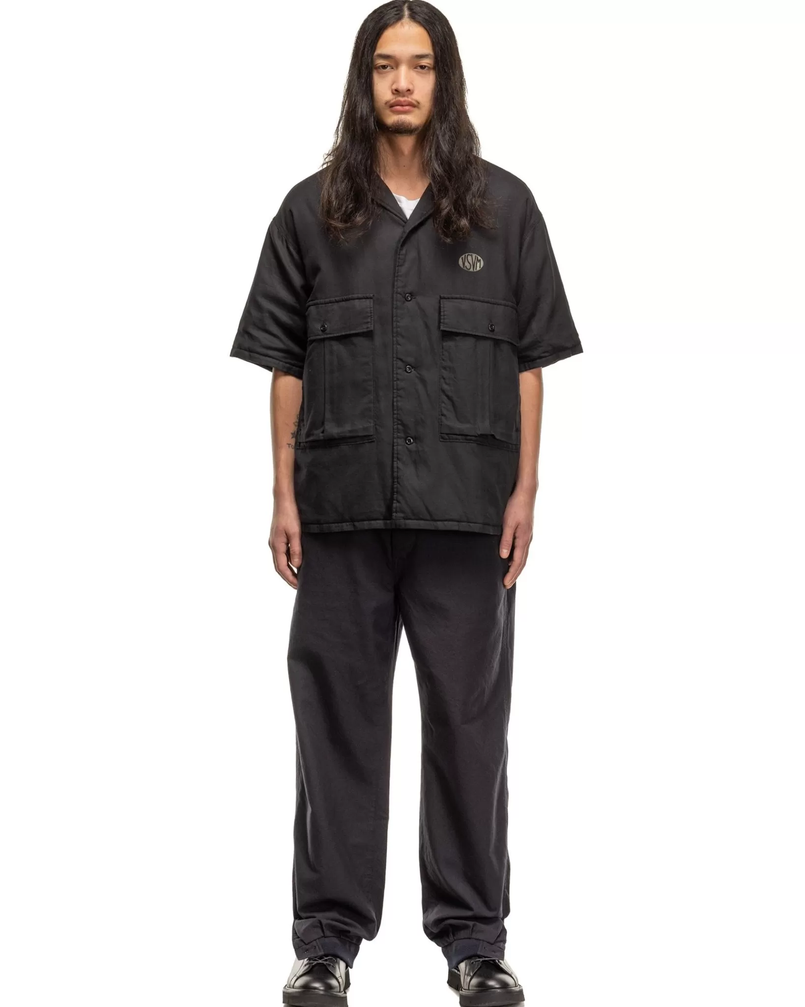 Cornet Down Shirt S/S Black*visvim Sale