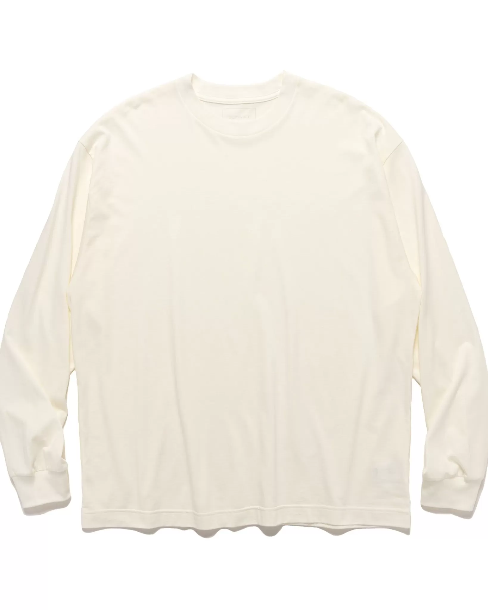 Cotton Silk L/S Baggy Tee White*Sophnet. Best Sale