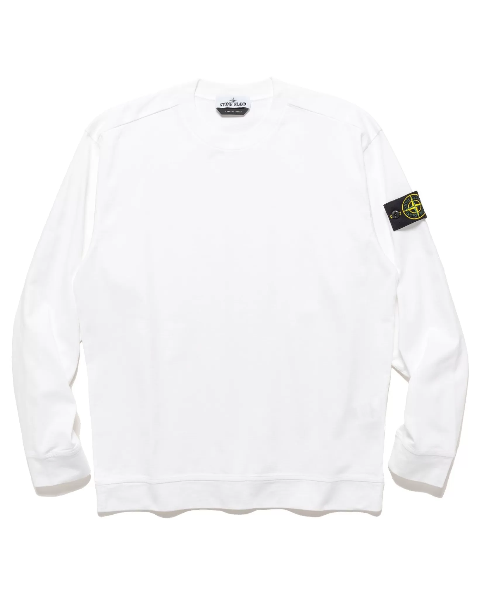 Crewneck Sweatshirt #01 White*Stone Island Clearance