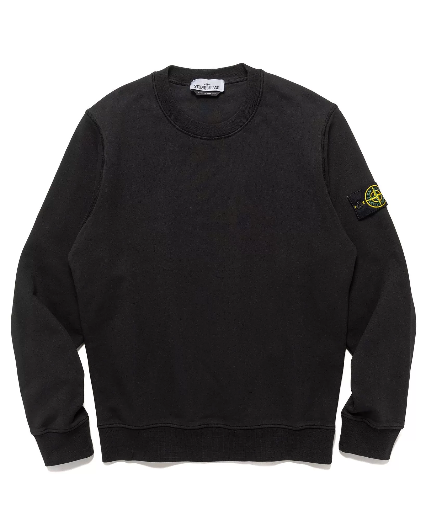 Crewneck Sweatshirt #02 Black*Stone Island Sale