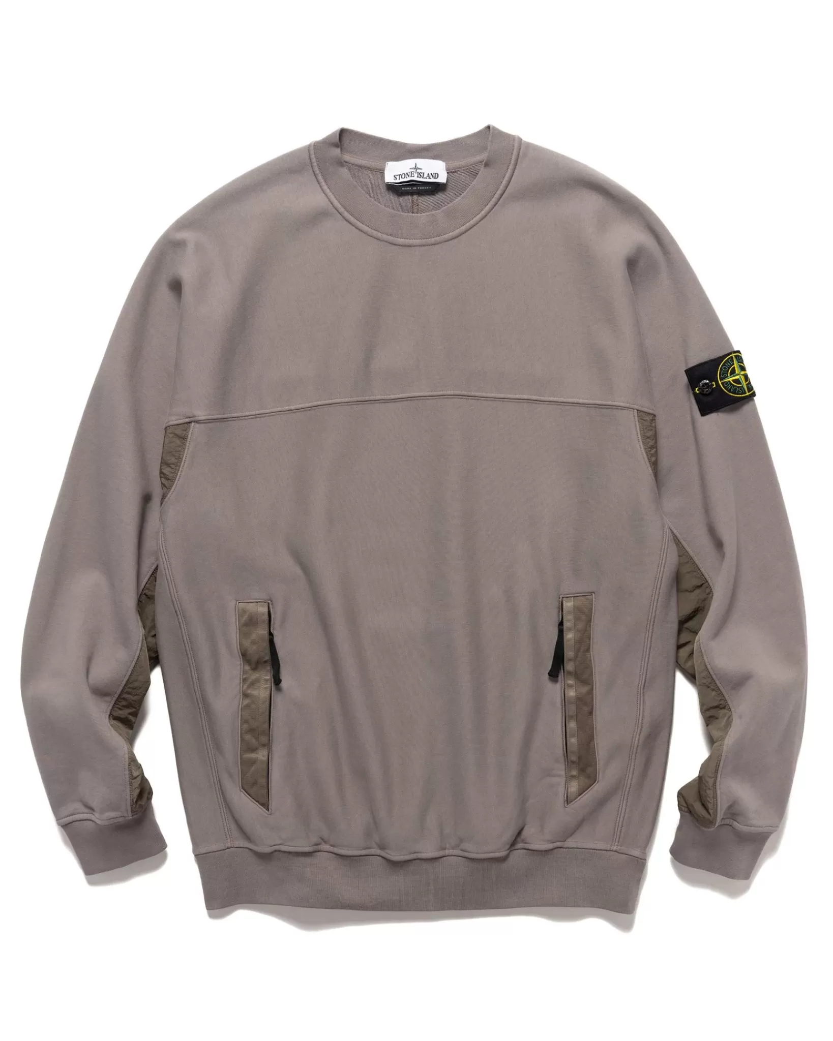 Crewneck Sweatshirt #03 Dove Grey*Stone Island Hot