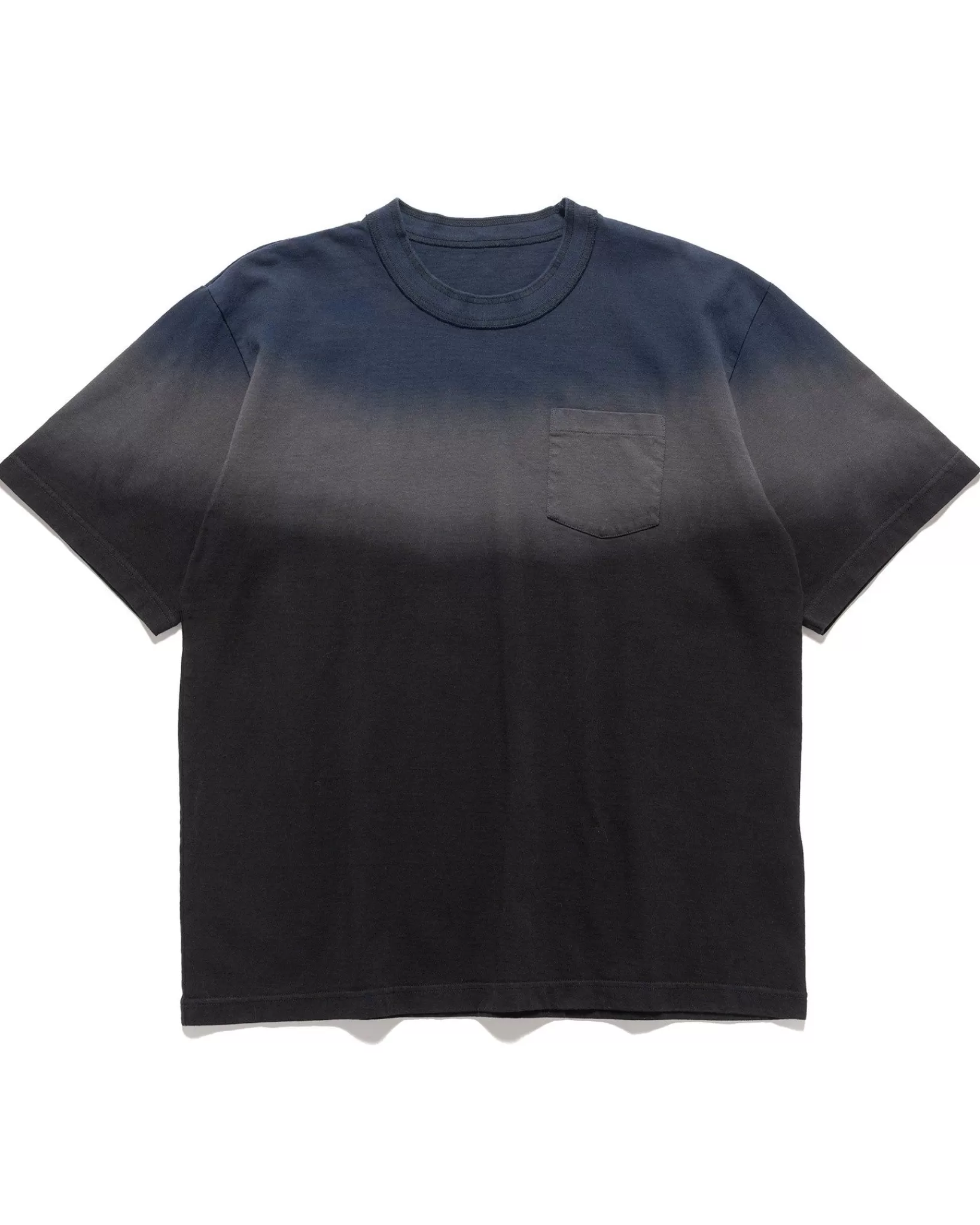 Dip Dye T-Shirt Navy X Grey*sacai Cheap