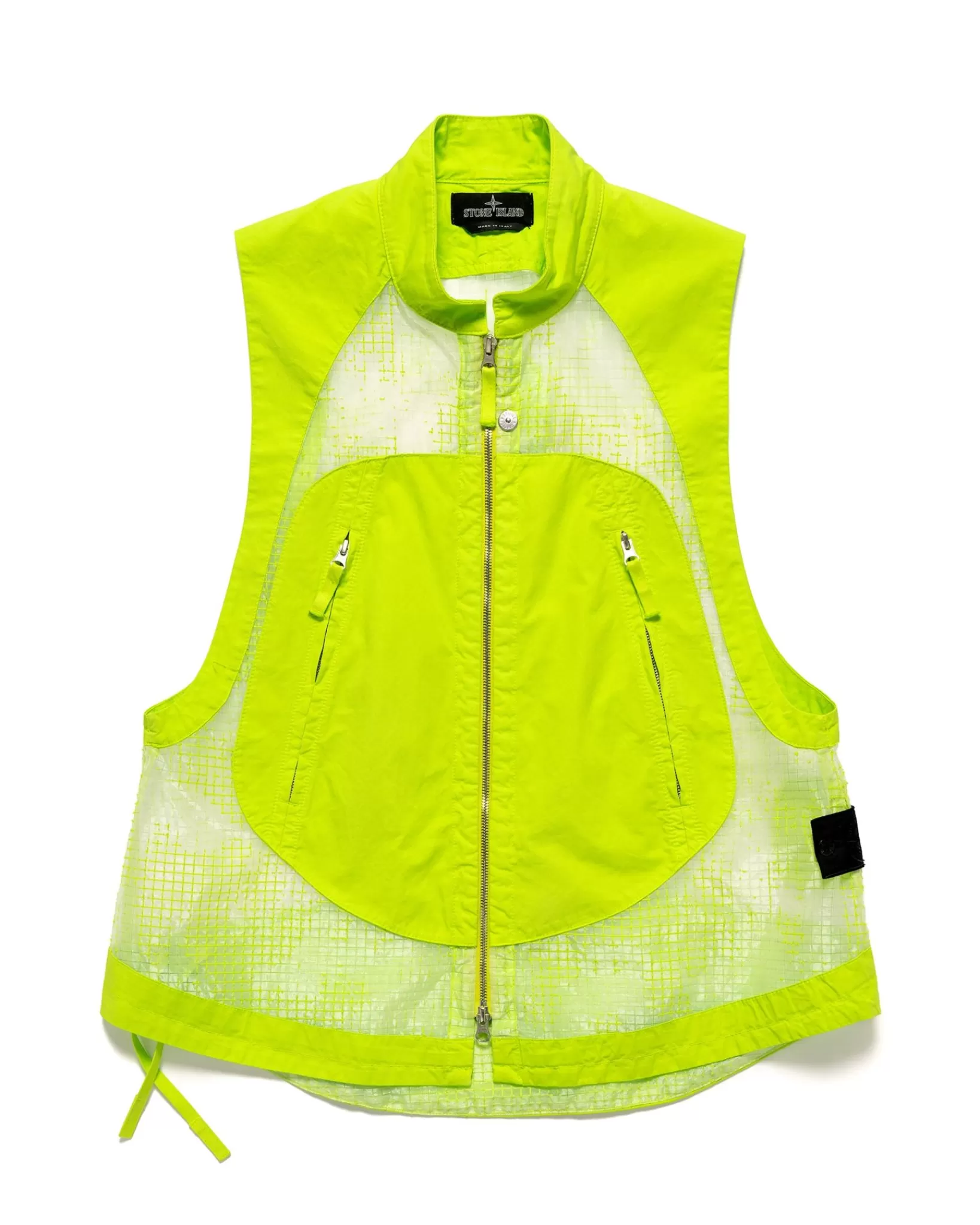 Distorted Ripstop Organza-Tc Vest Pistachio*Stone Island Shadow Project Online