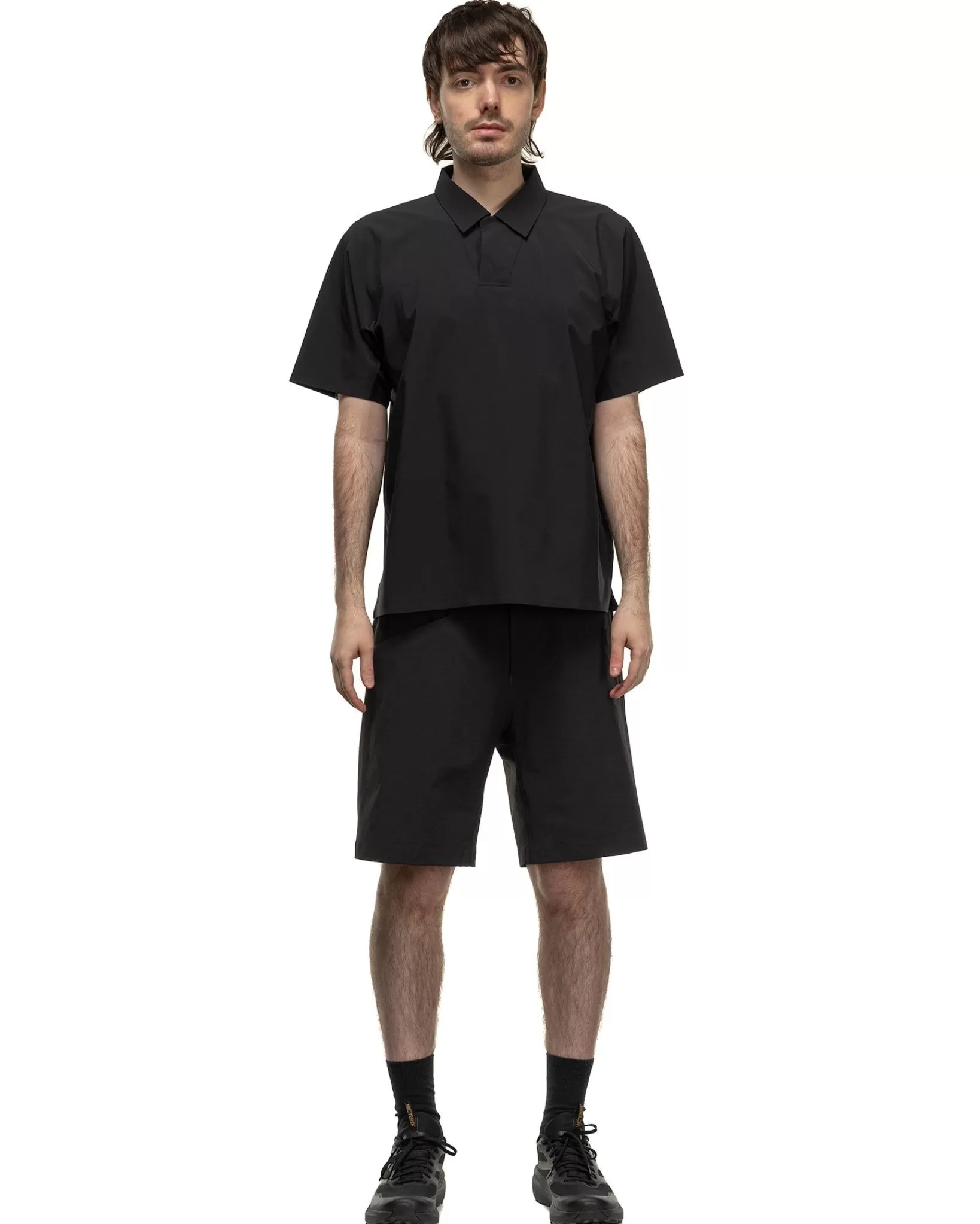 Dromos Tech Polo Black*Veilance Best Sale