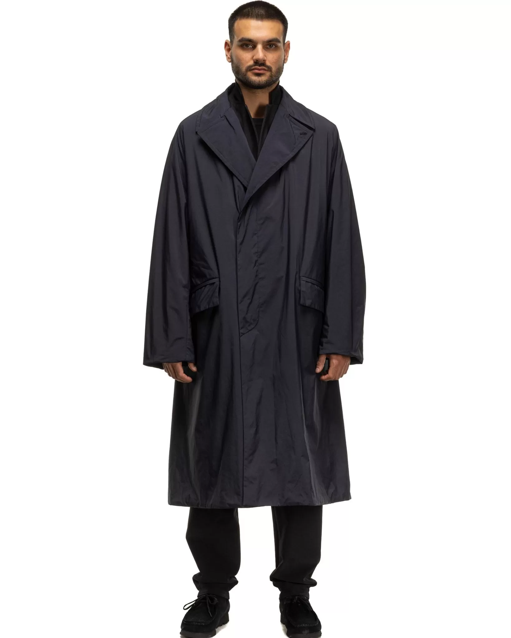 Dual Point Device Coat Navy*Teatora Shop