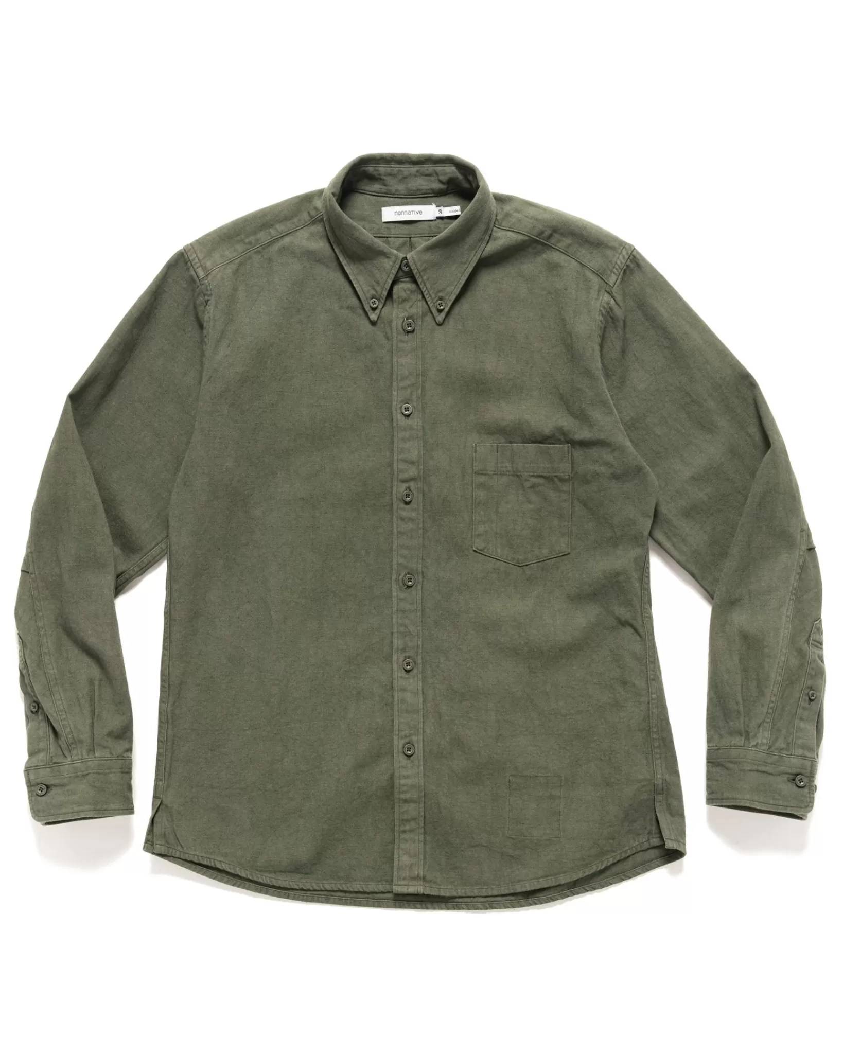 Dweller L/S B.D. Shirt C/L Oxford Olive*nonnative Discount