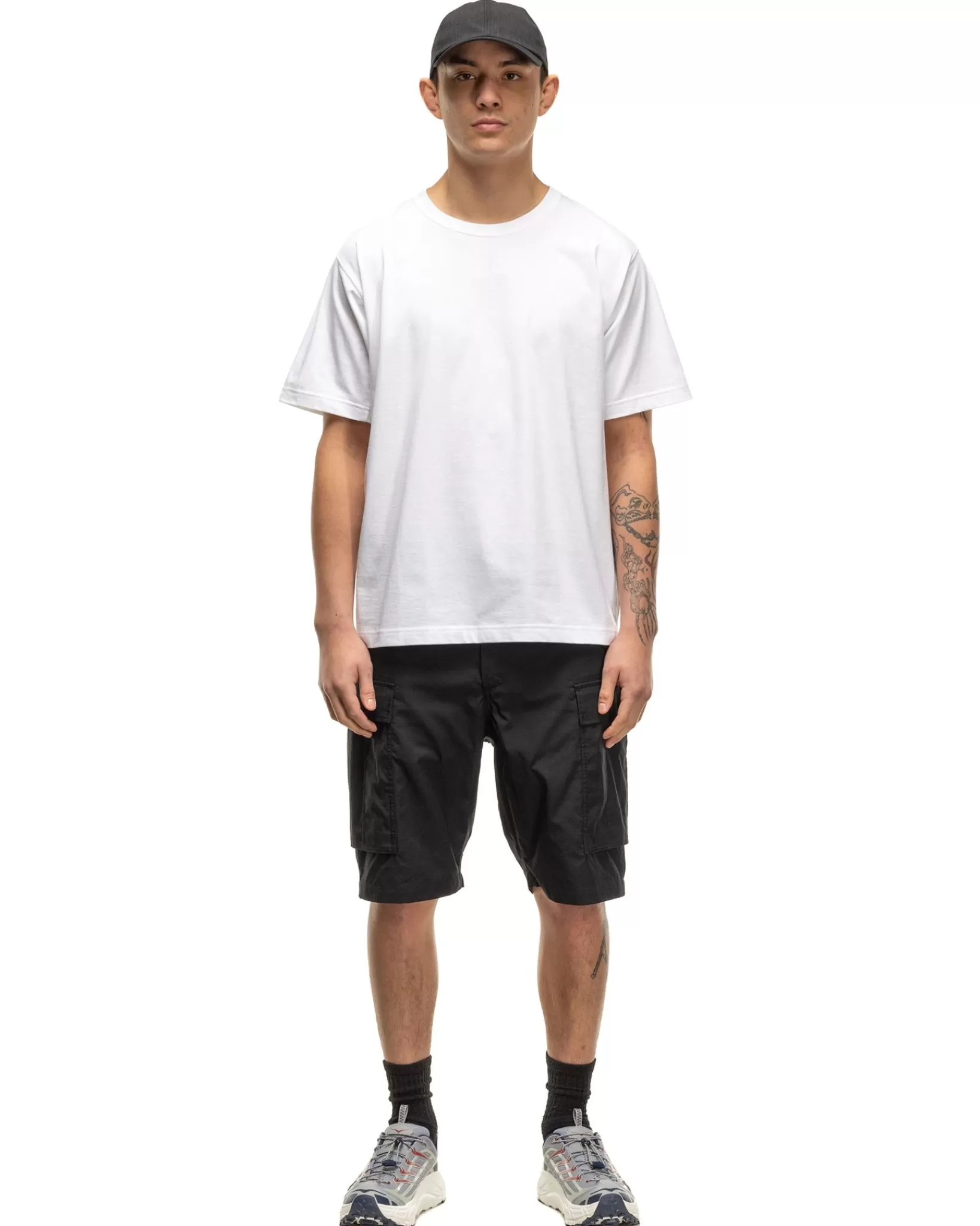 Excel Relaxed Fit T-Shirt S/S-Siro Cotton Jersey White*HAVEN Fashion