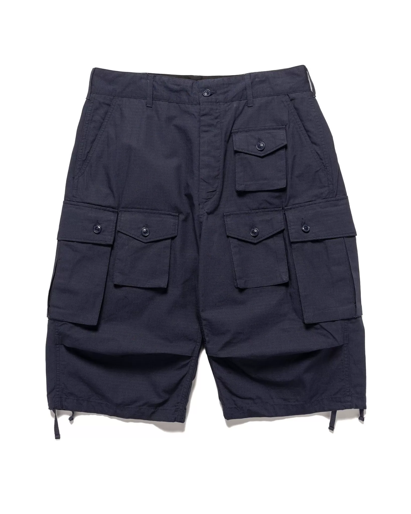 Fa Short Cotton Ripstop Dk Navy*Engineered Garments Sale