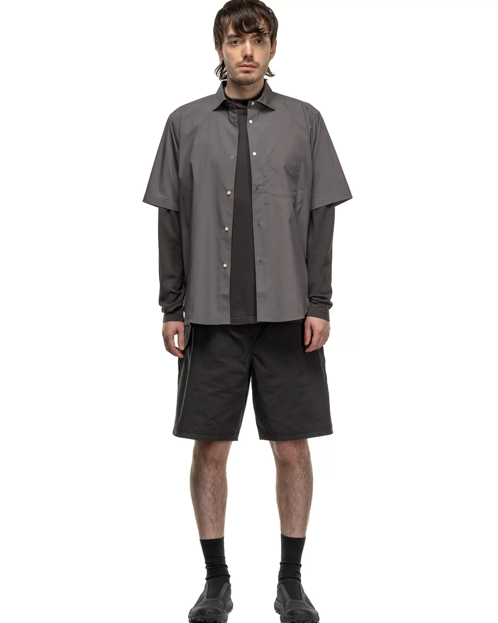 Field Mil Shorts Dark Charcoal*Goldwin Store