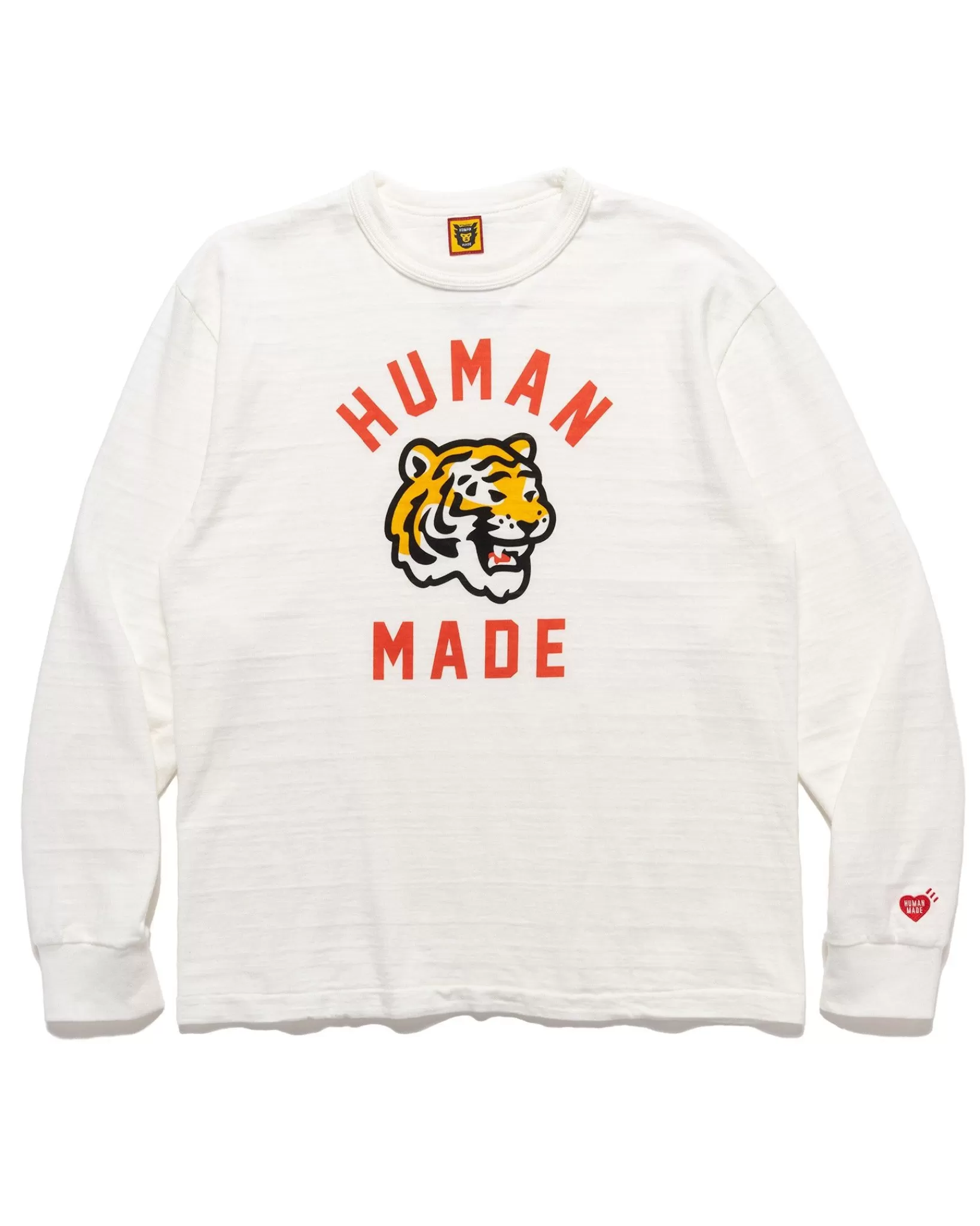 Graphic L/S T-Shirt #03 White*Human Made Hot