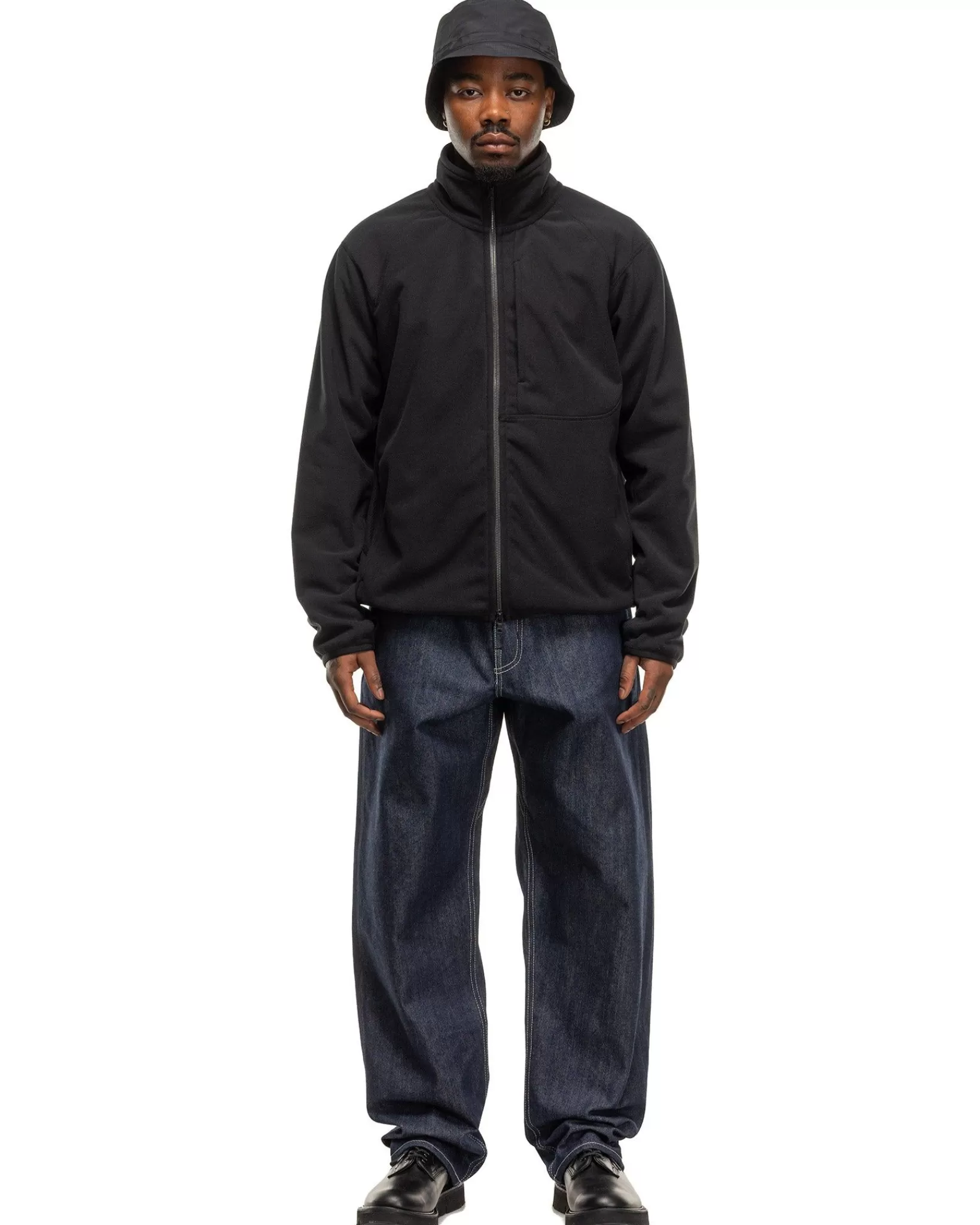 Guide Jacket-Gore-Tex Windstopper® 3L Fleece/Polartec® Microgrid Black*HAVEN Discount