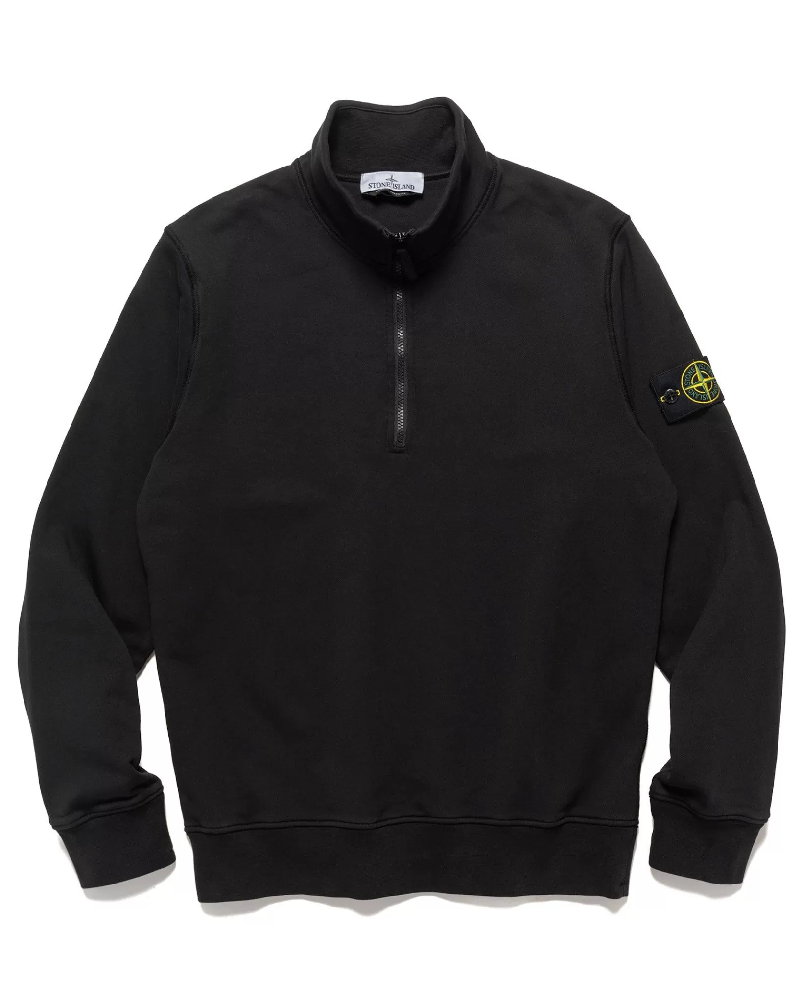 Half-Zipper Sweatshirt Black*Stone Island Hot