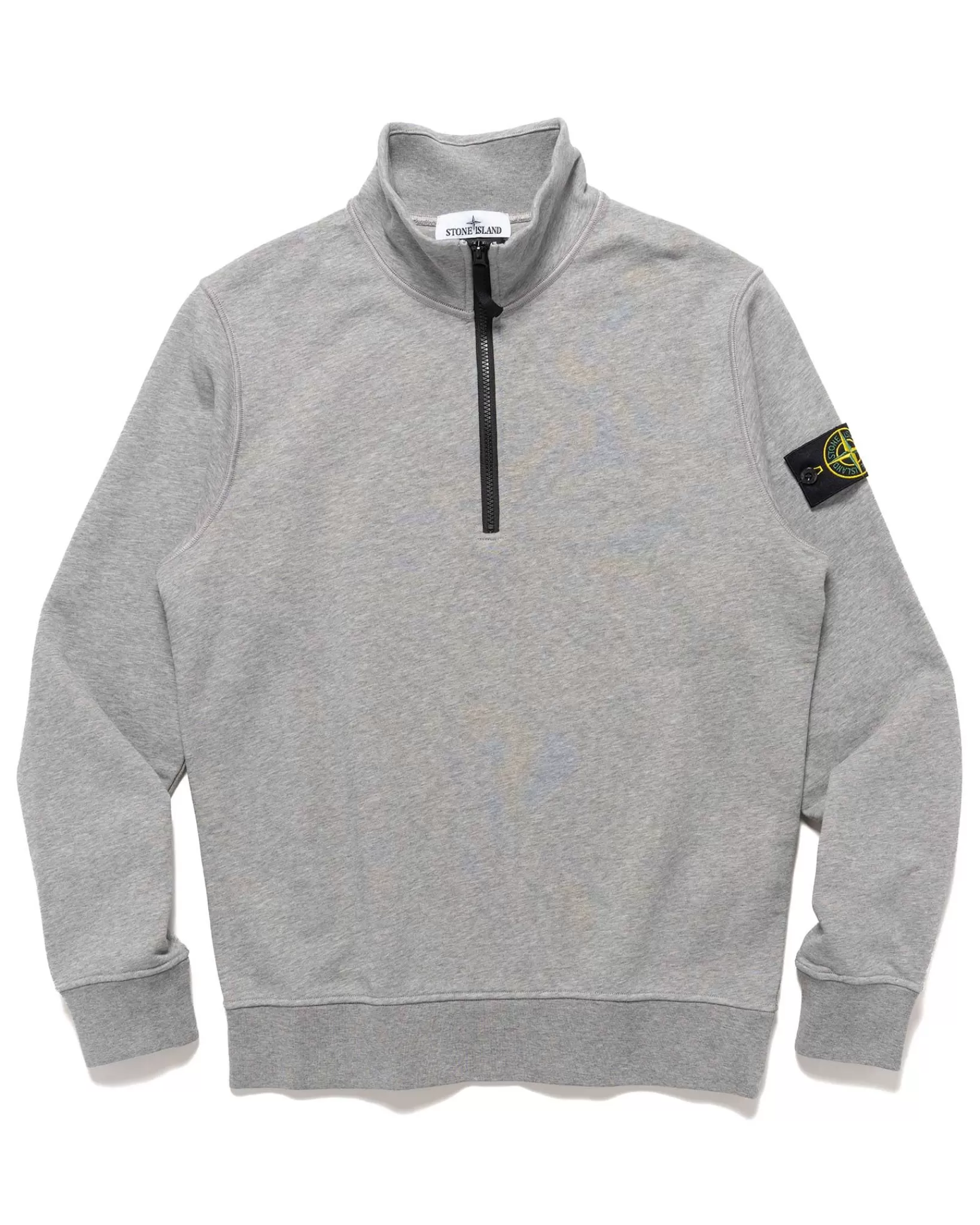 Half-Zipper Sweatshirt Melange Grey*Stone Island Cheap