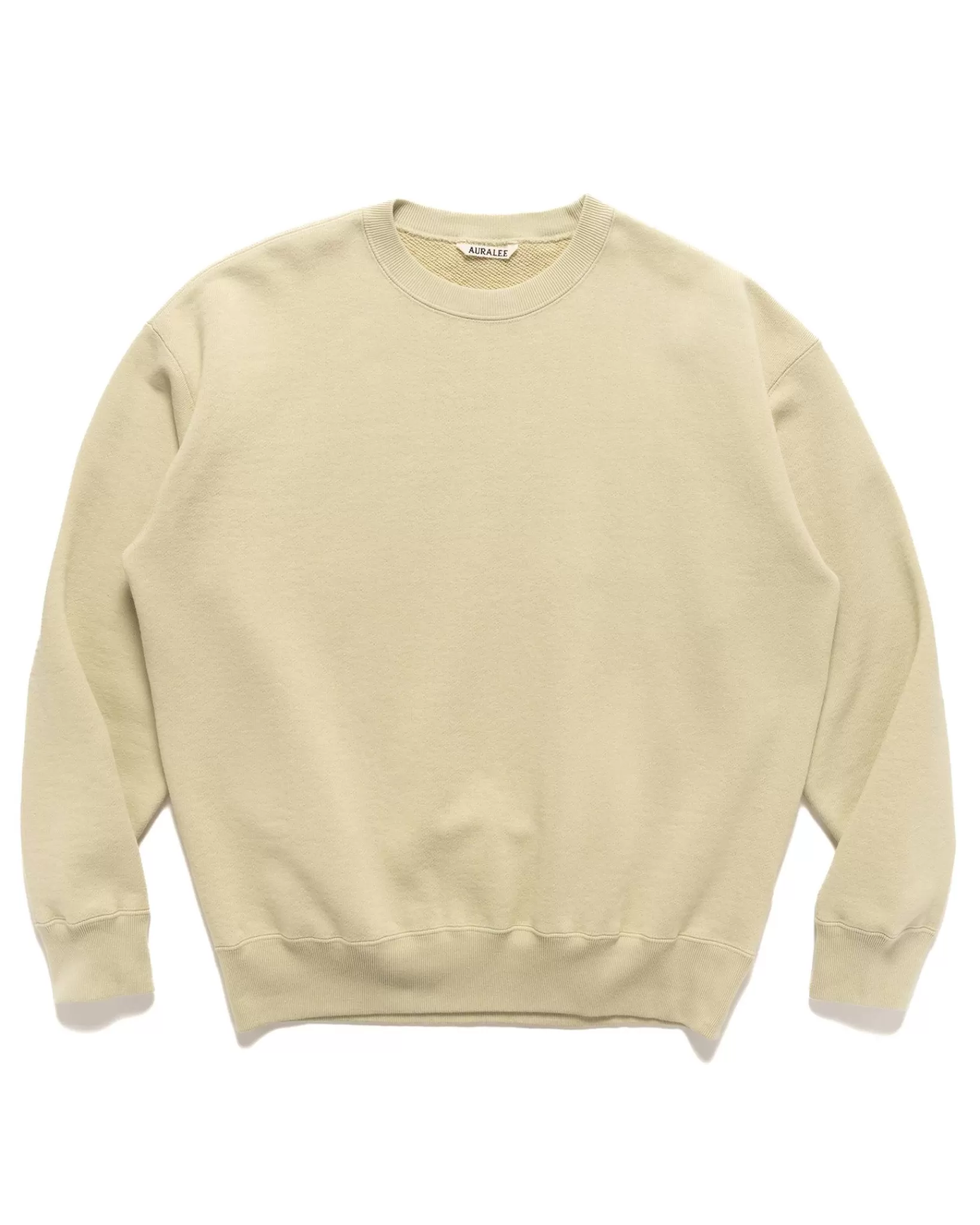 Heavy Bd Sweat P/O Light Green*AURALEE Fashion