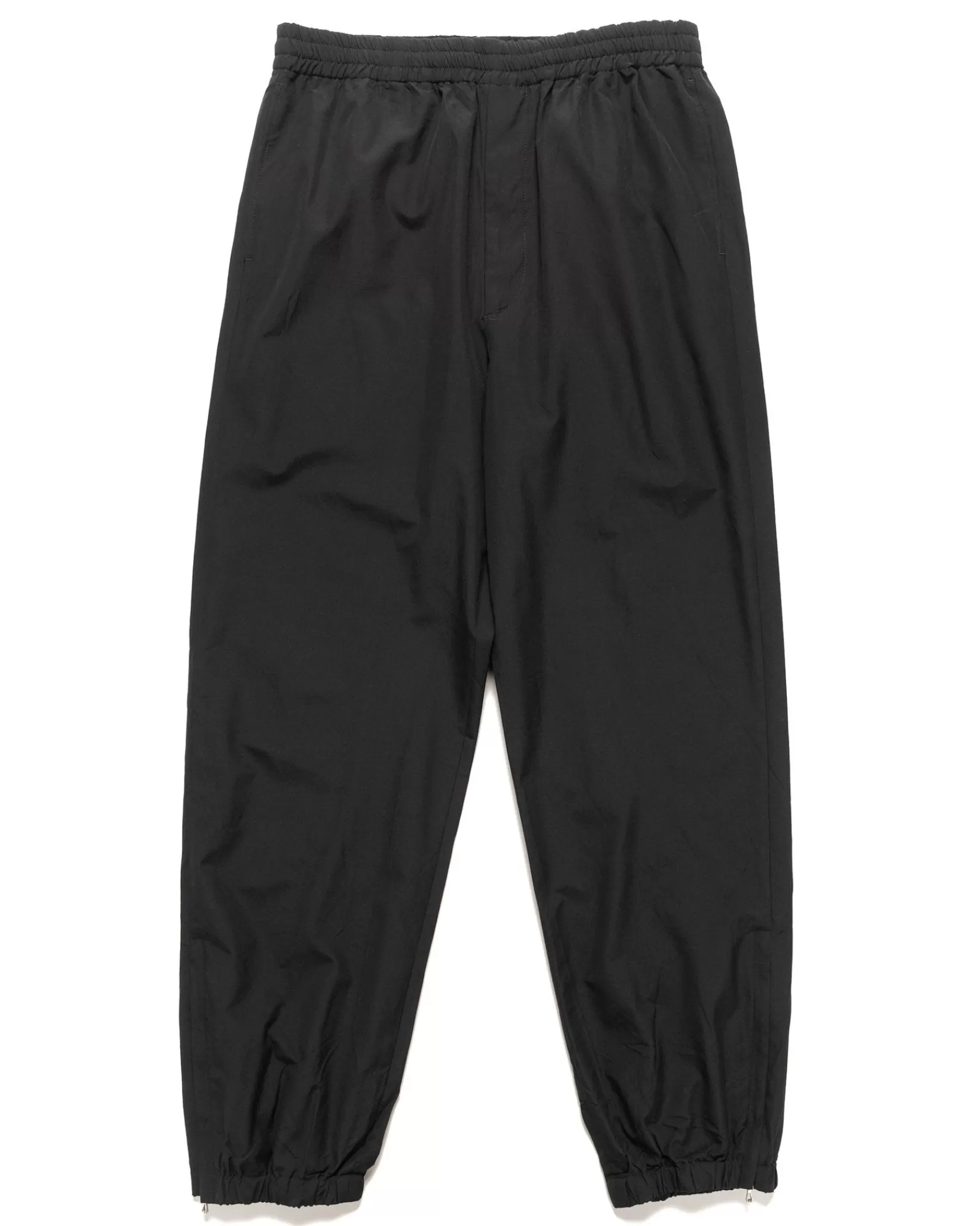 High Count Wool Poplin Pants Black*AURALEE Best Sale