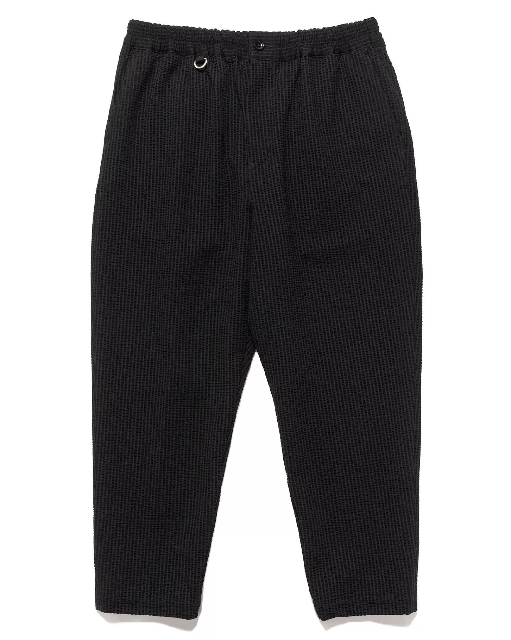 High Gauge Wave Stripe Cropped Tapered Easy Pants Black*Sophnet. Cheap