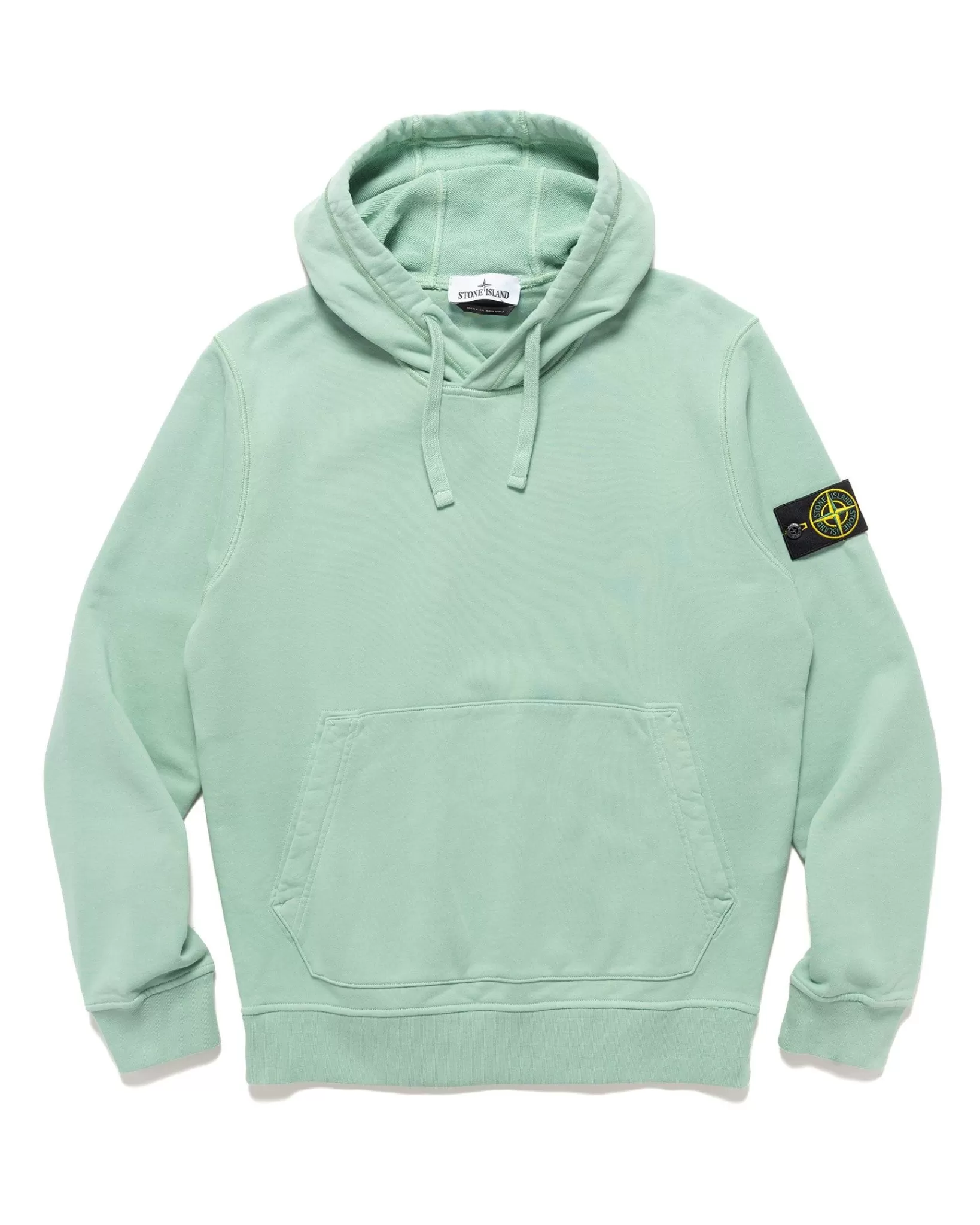 Hood Sweatshirt Light Green*Stone Island Hot