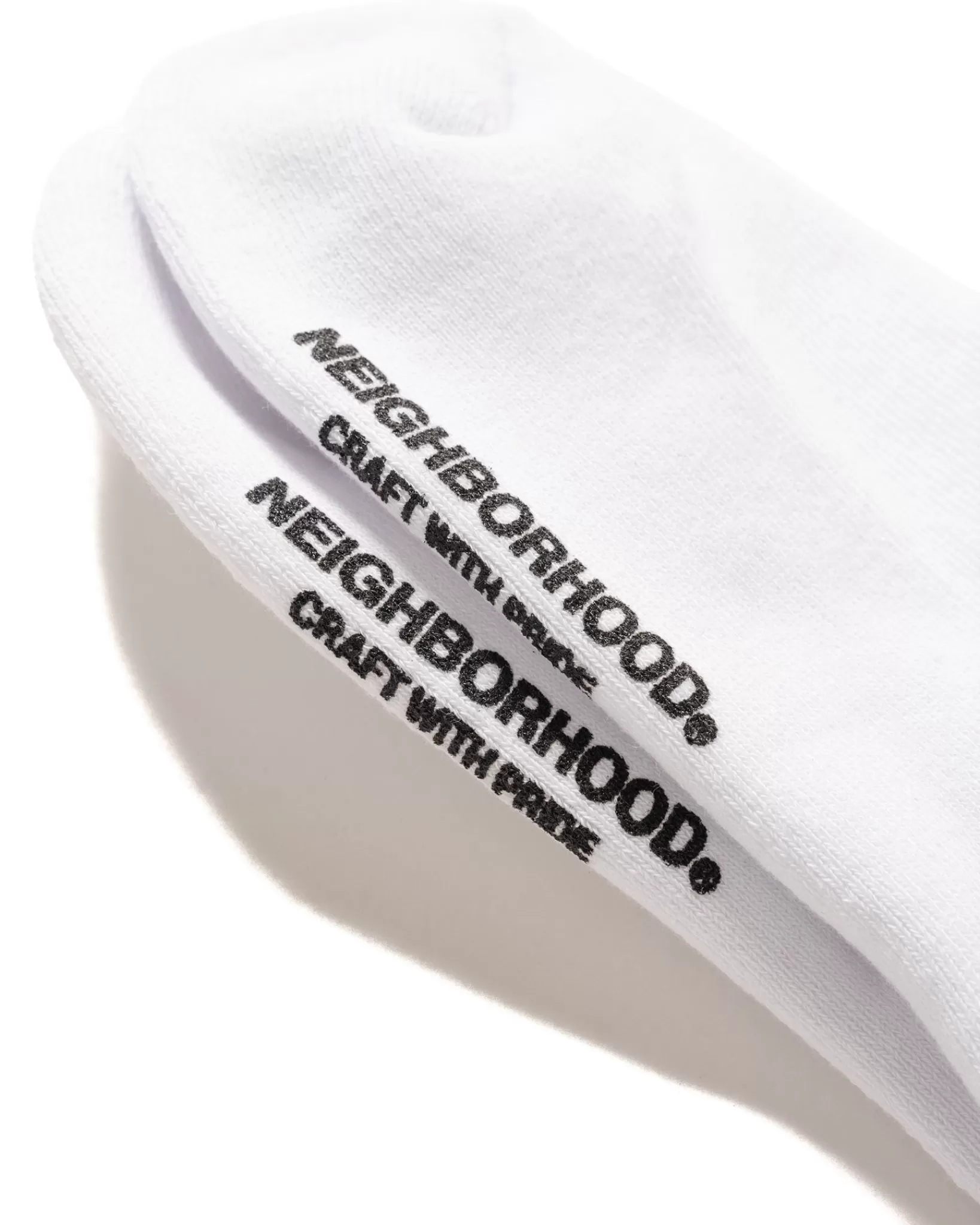 Id Logo Socks White*Neighborhood Cheap