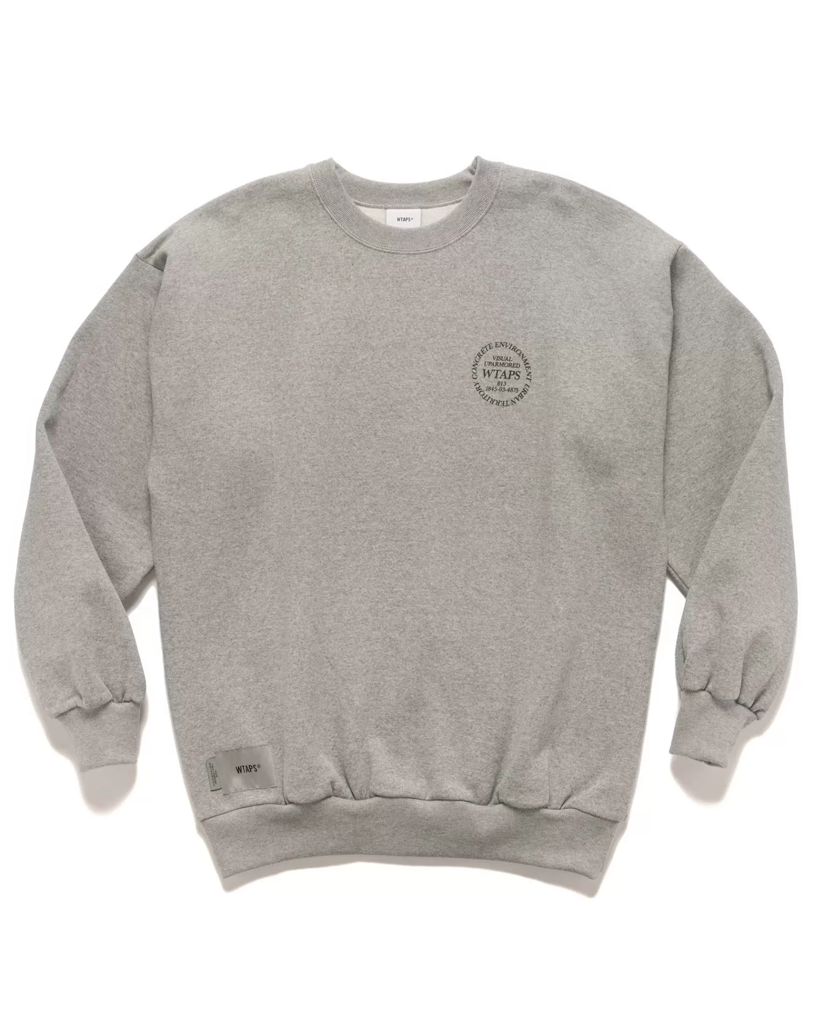 Ingredients/Sweater/Cotton Ash Grey*WTAPS Sale