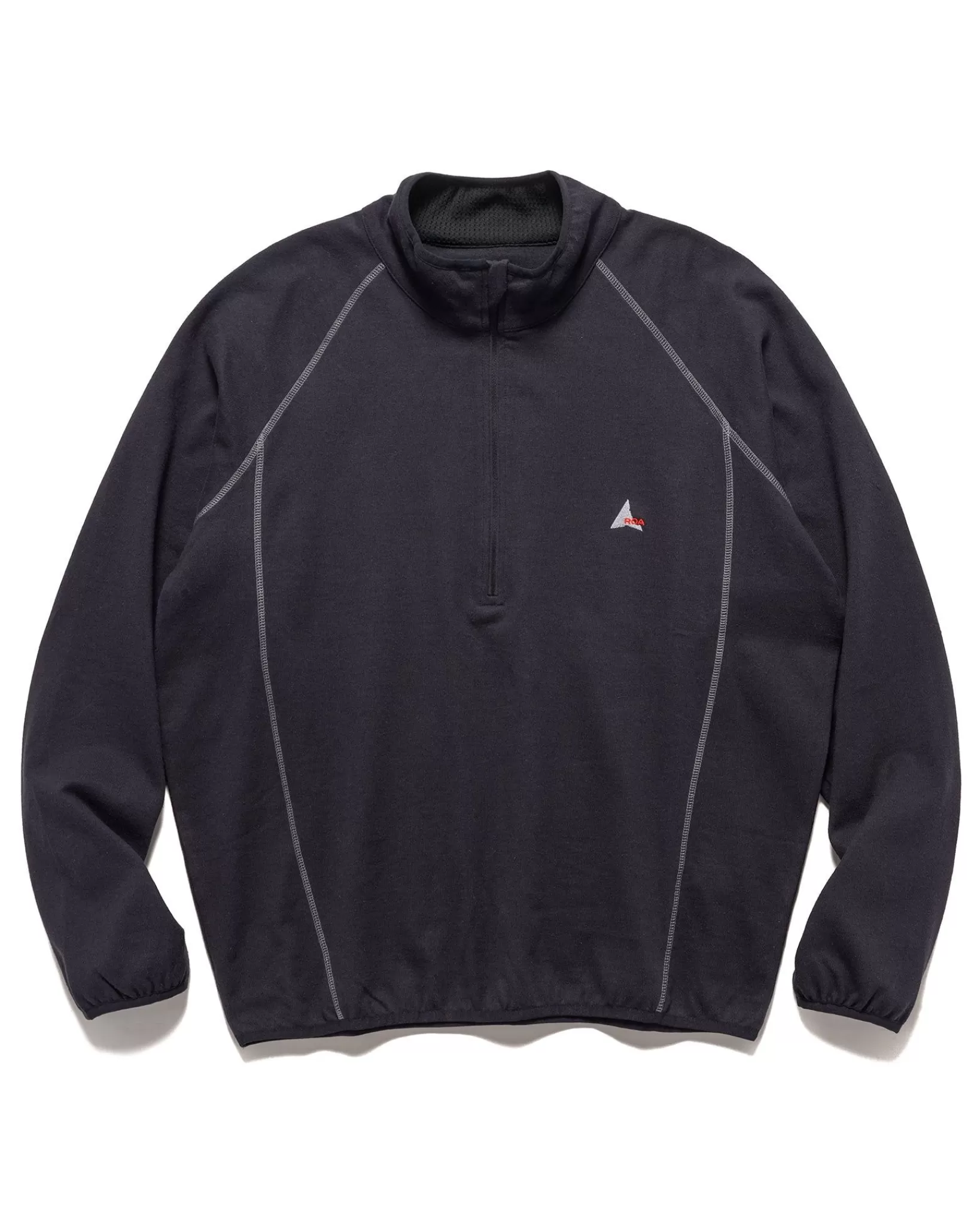 Jersey Half Zip Black*ROA Flash Sale