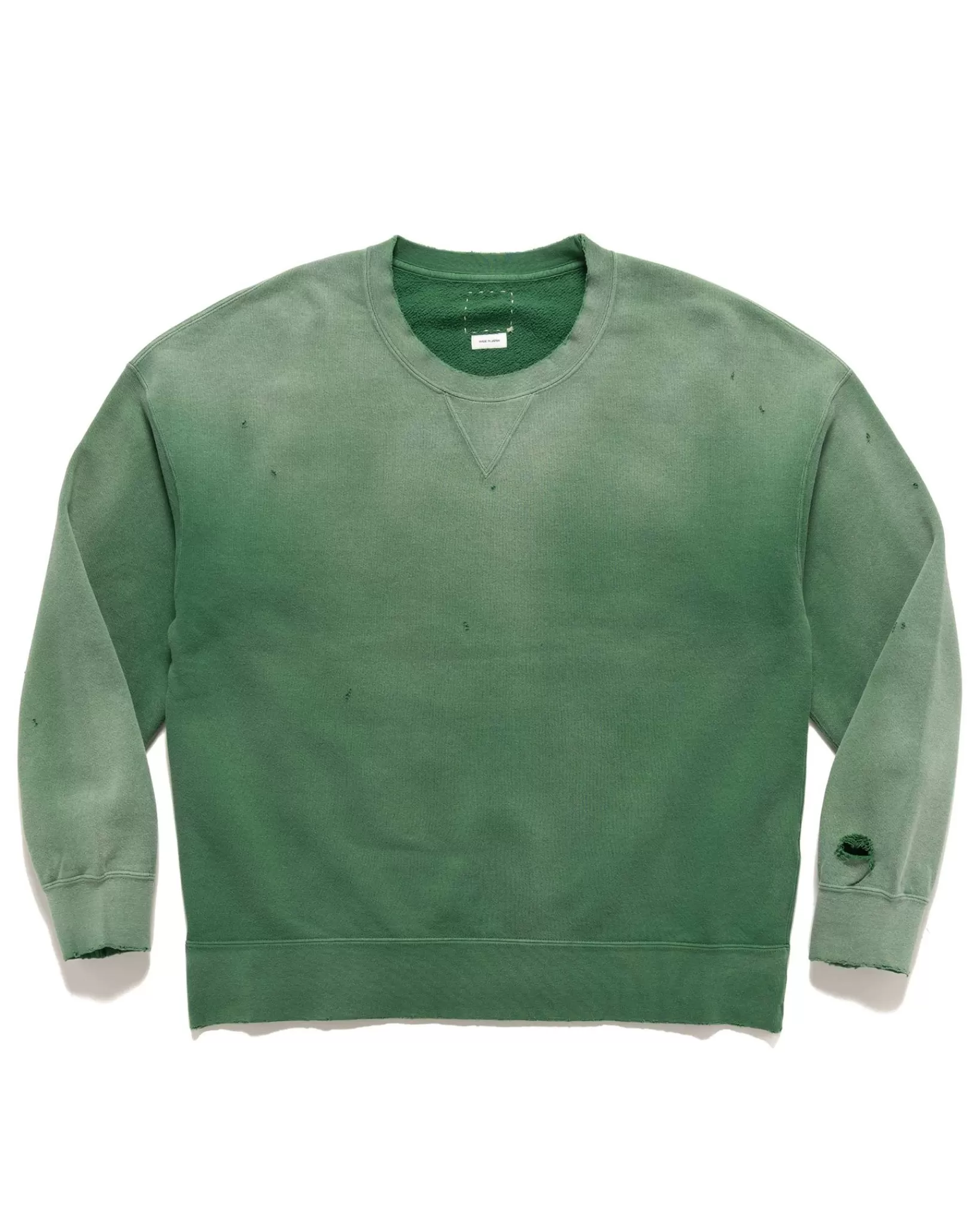 Jumbo Sb Sweat L/S Crash Green*visvim Clearance