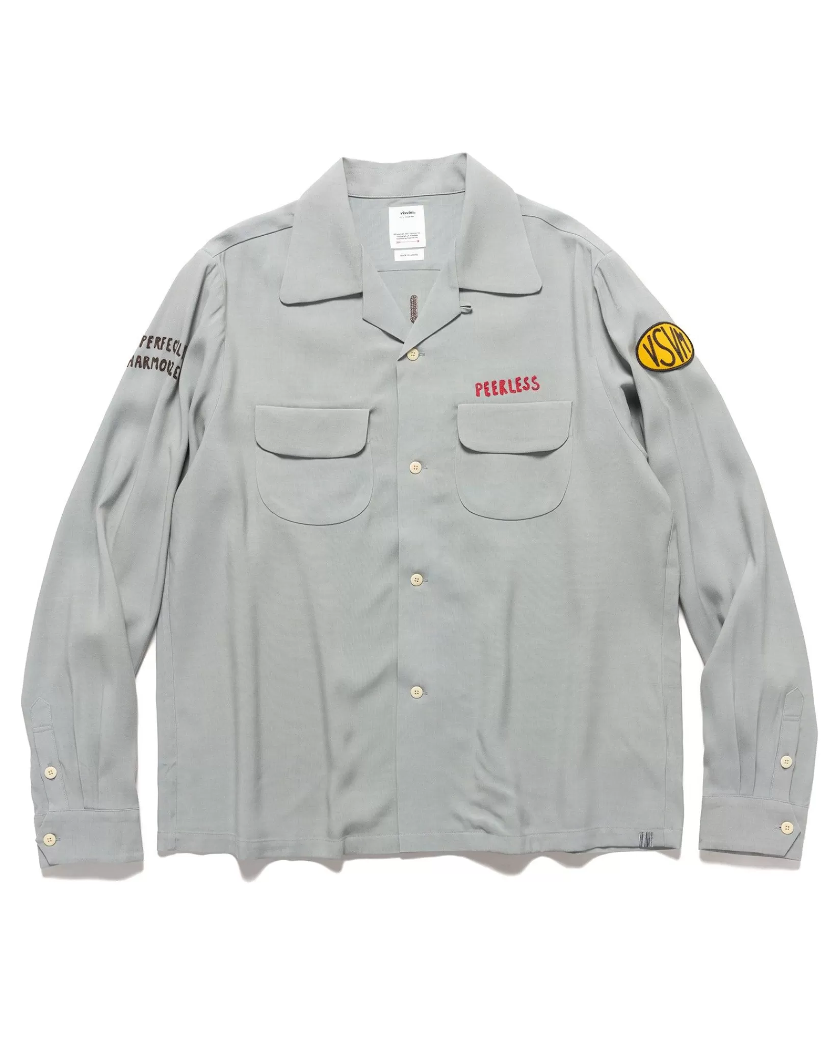 Keesey G.S. Shirt L/S I.Q.W.T. Grey*visvim Store