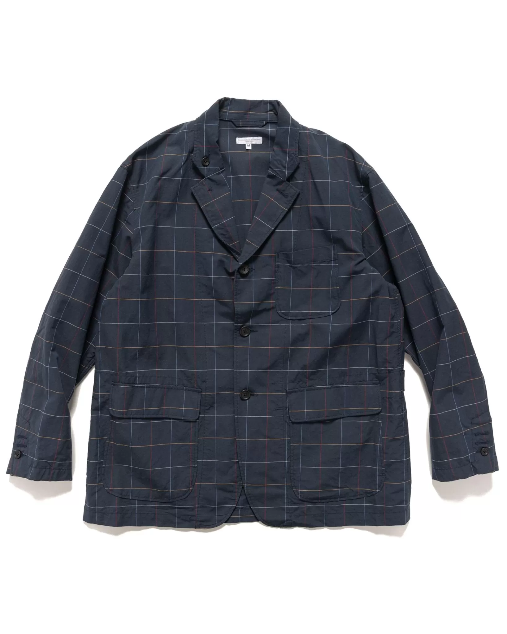 Loiter Jacket Cl Windowpane Navy*Engineered Garments Cheap