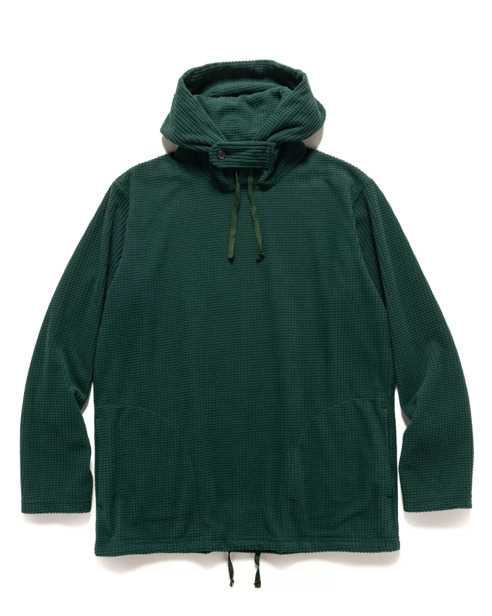 Long Sleeve Hoody Polyester Waffle Forest*Engineered Garments Best Sale