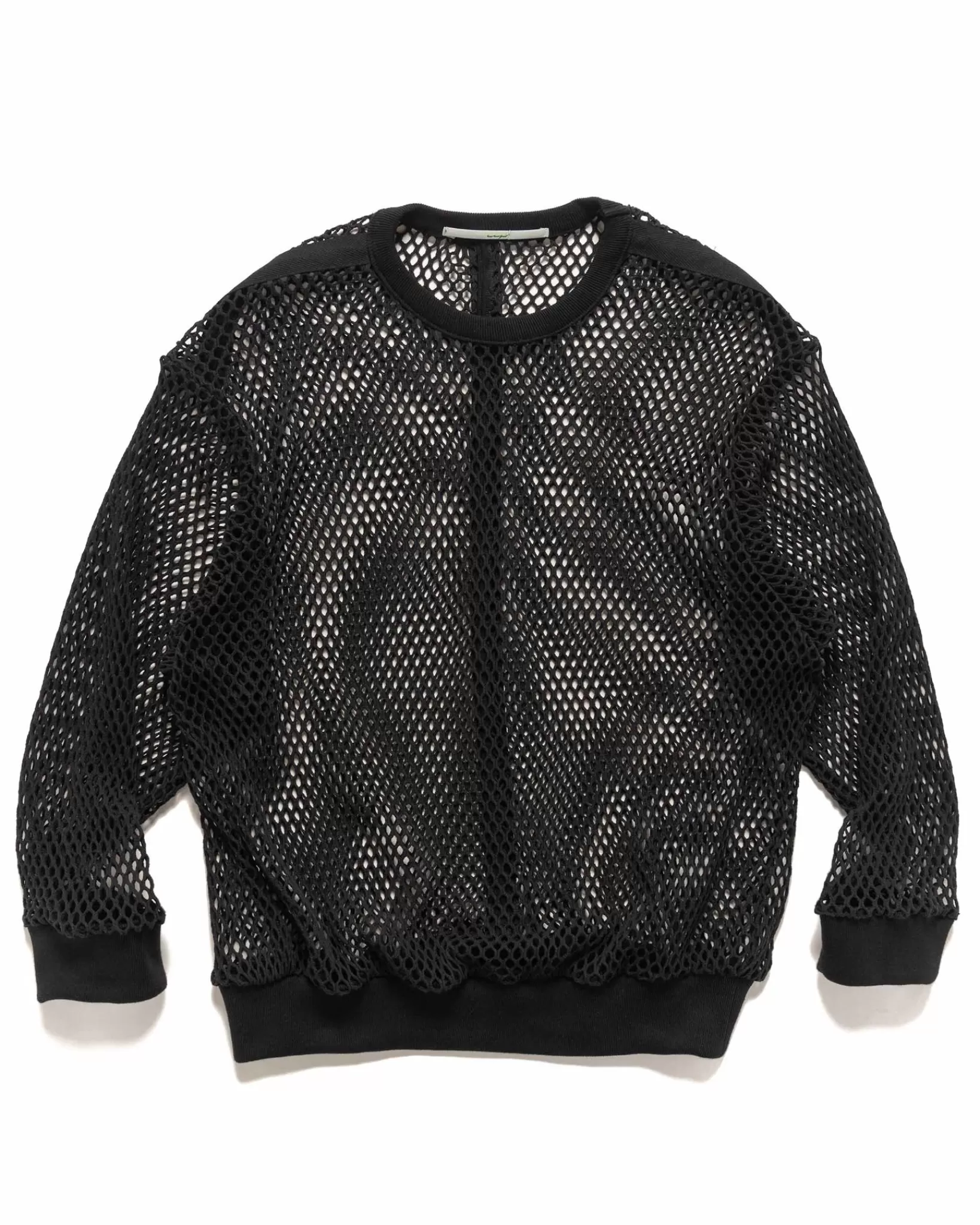 Lt-Cb101 Mesh Crew Neck Black*CCP Flash Sale