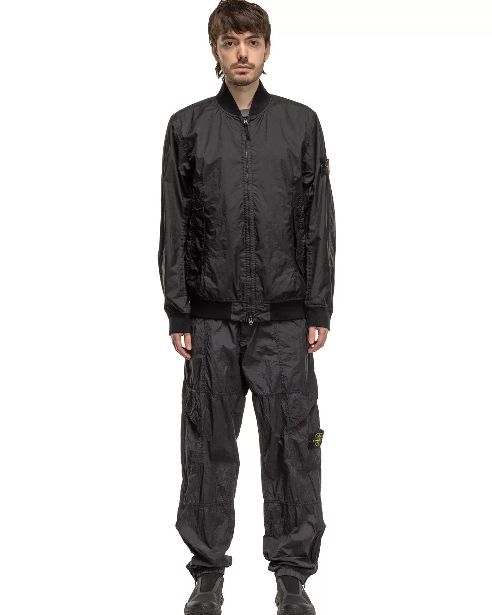 Membrane 3L Tc Jacket Black*Stone Island Online